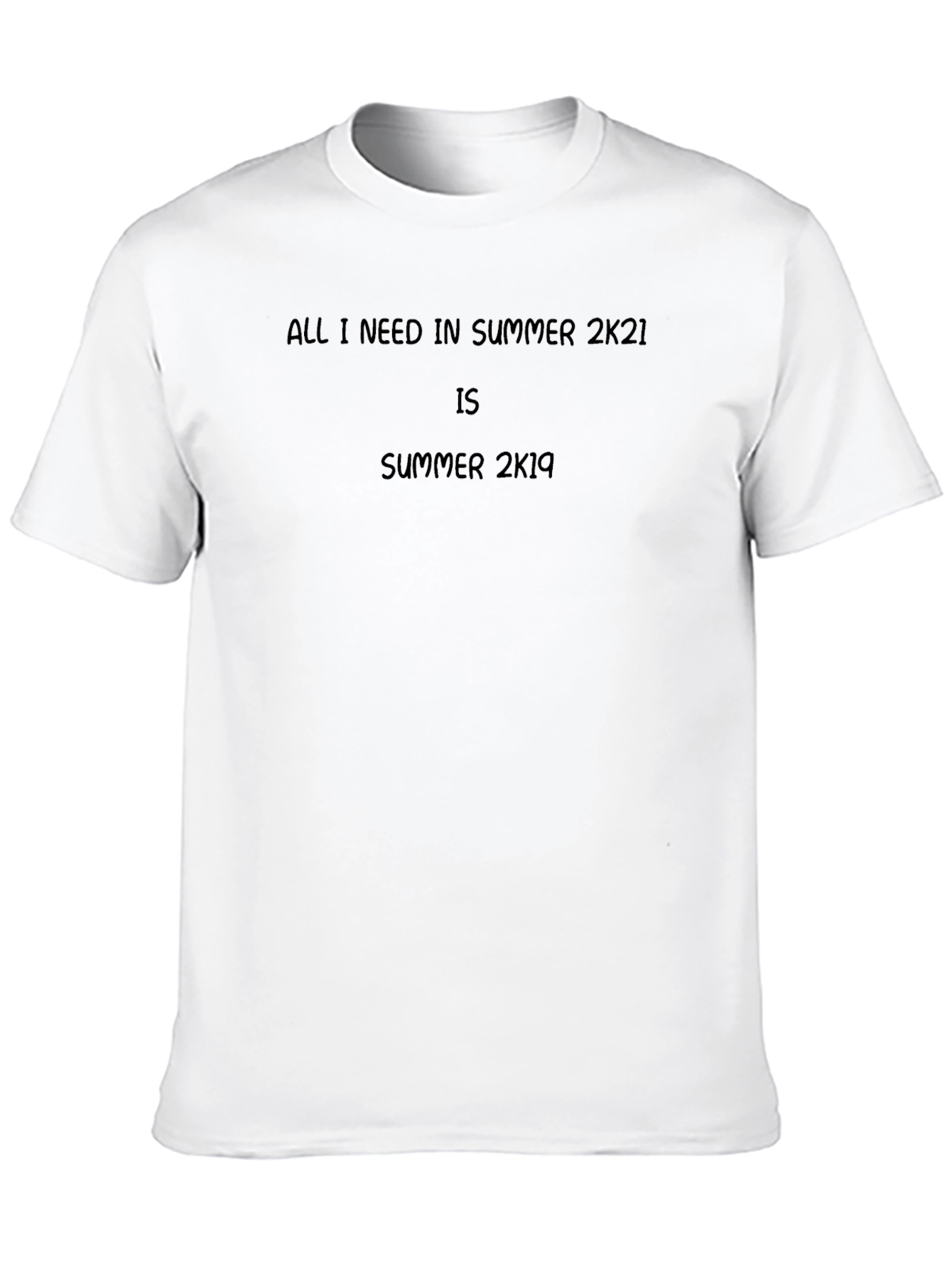 Summer Nostalgia T-Shirt - Mens Black Graphic Tee