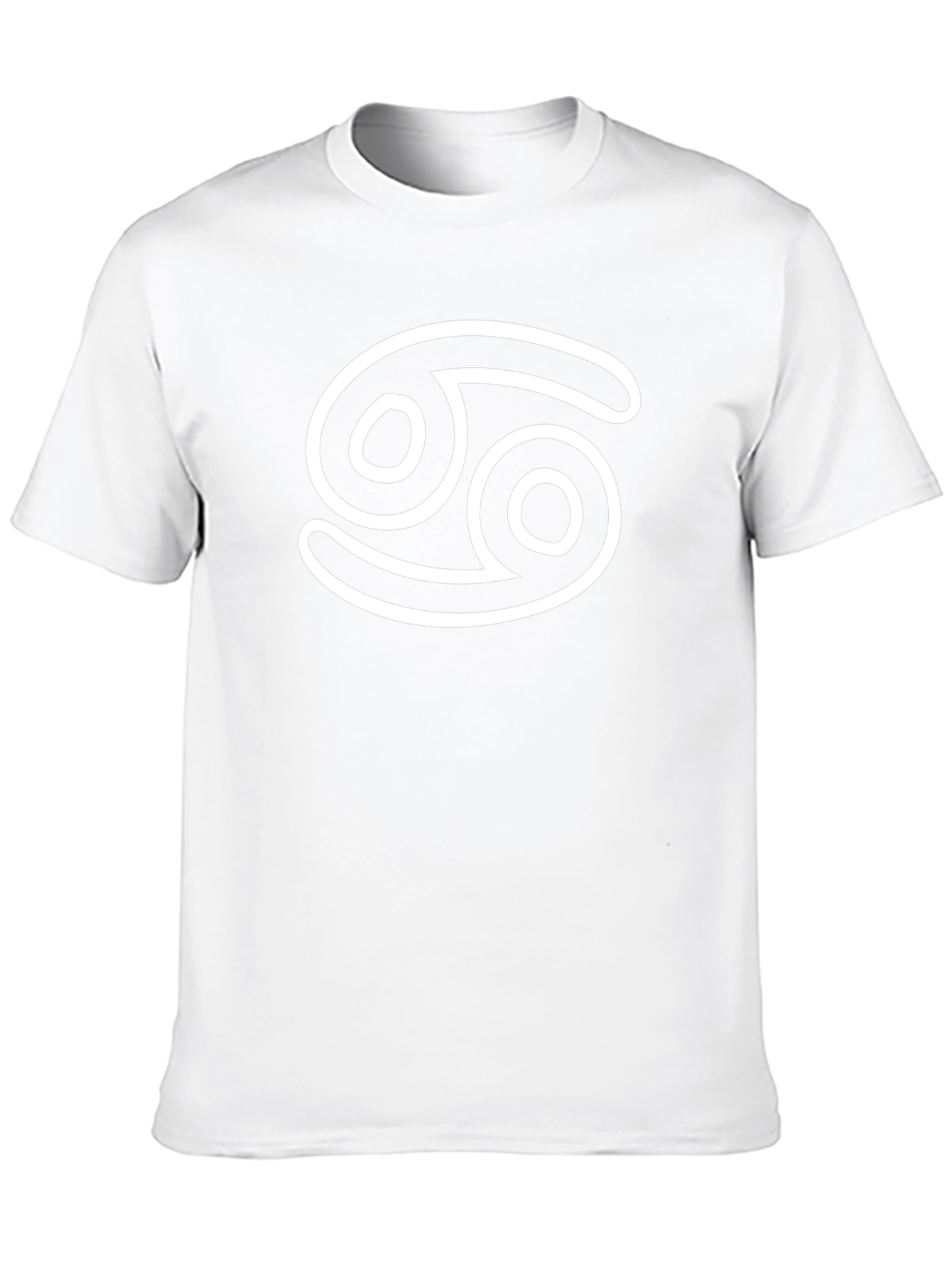 Cancer Zodiac Sign T-Shirt - Black Cotton Tee