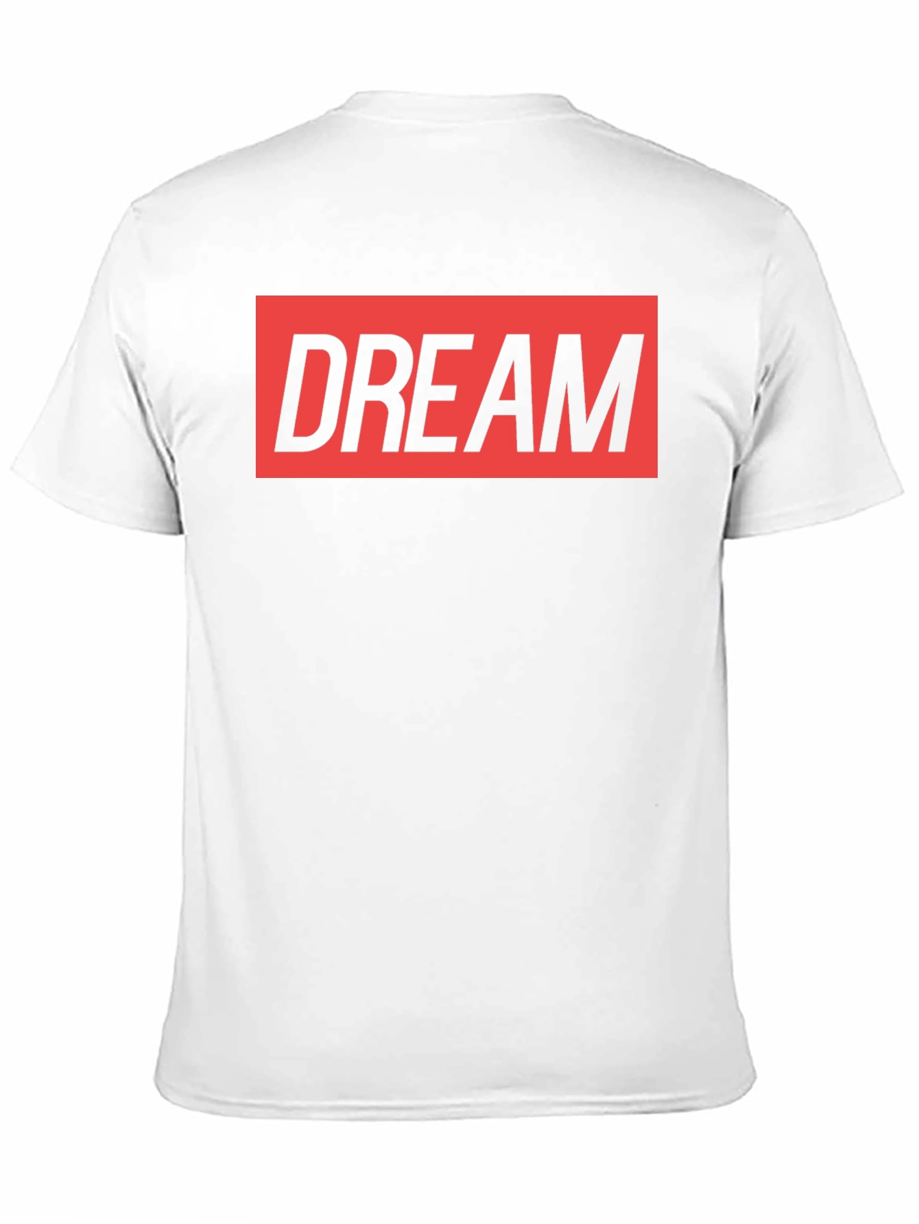 DREAM Graphic Print Crew Neck T-Shirt