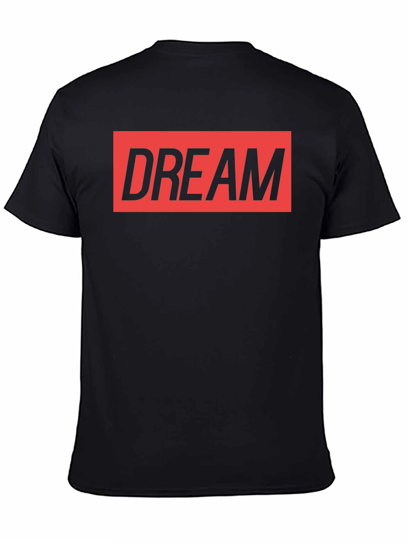 DREAM Graphic Print Crew Neck T-Shirt