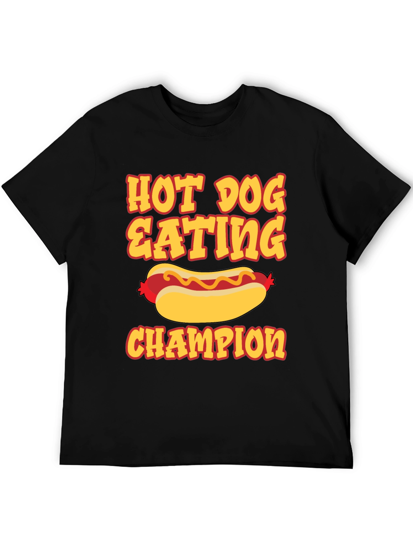 Hot Dog Eating Champion Graphic Tee