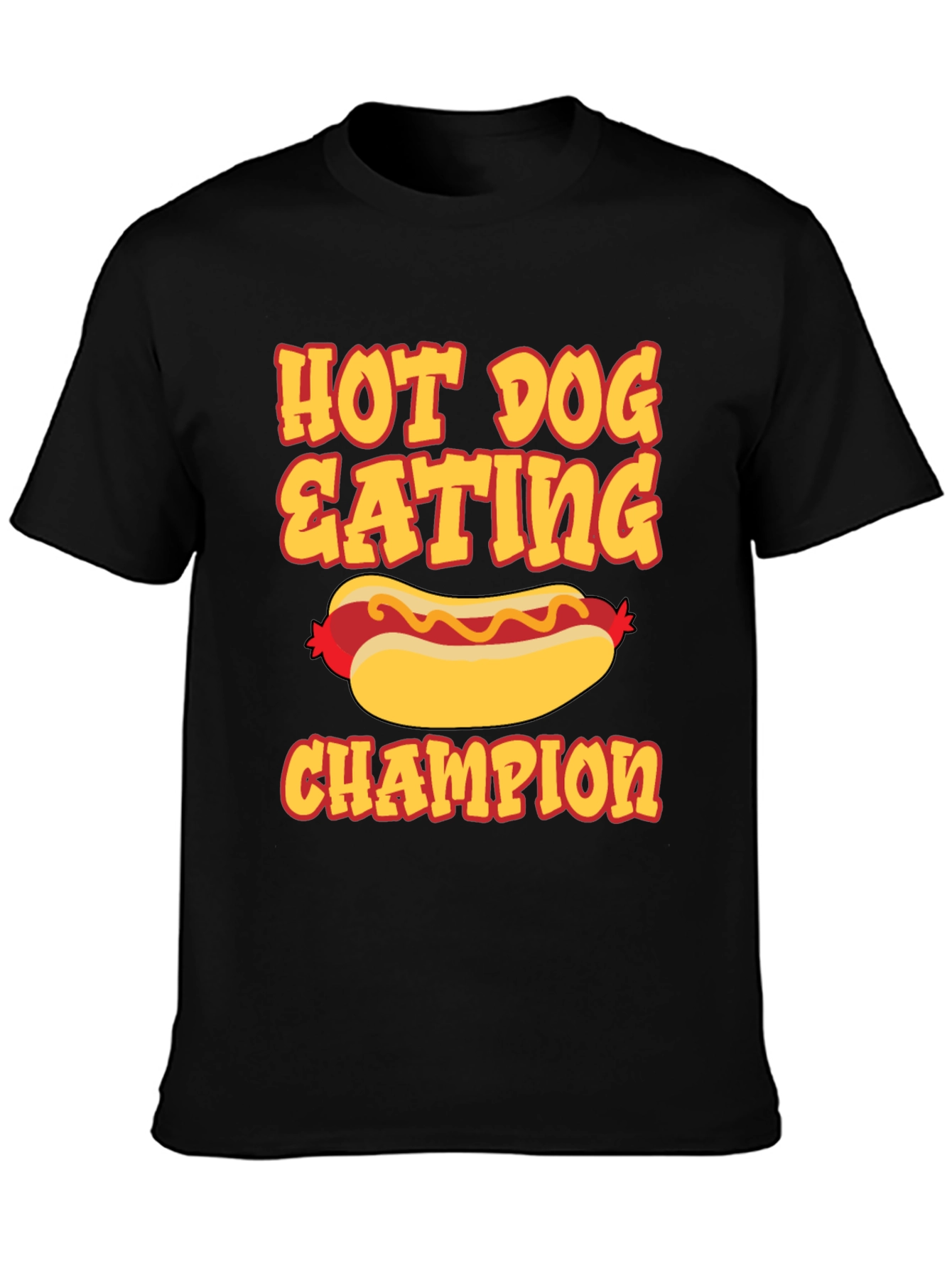 Hot Dog Eating Champion Graphic Tee