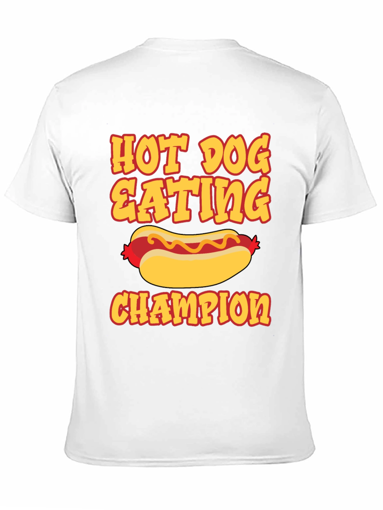 Hot Dog Eating Champion Graphic Tee