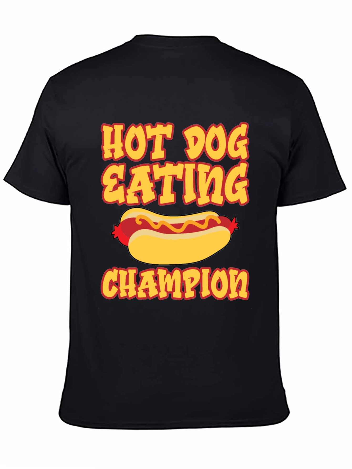 Hot Dog Eating Champion Graphic Tee