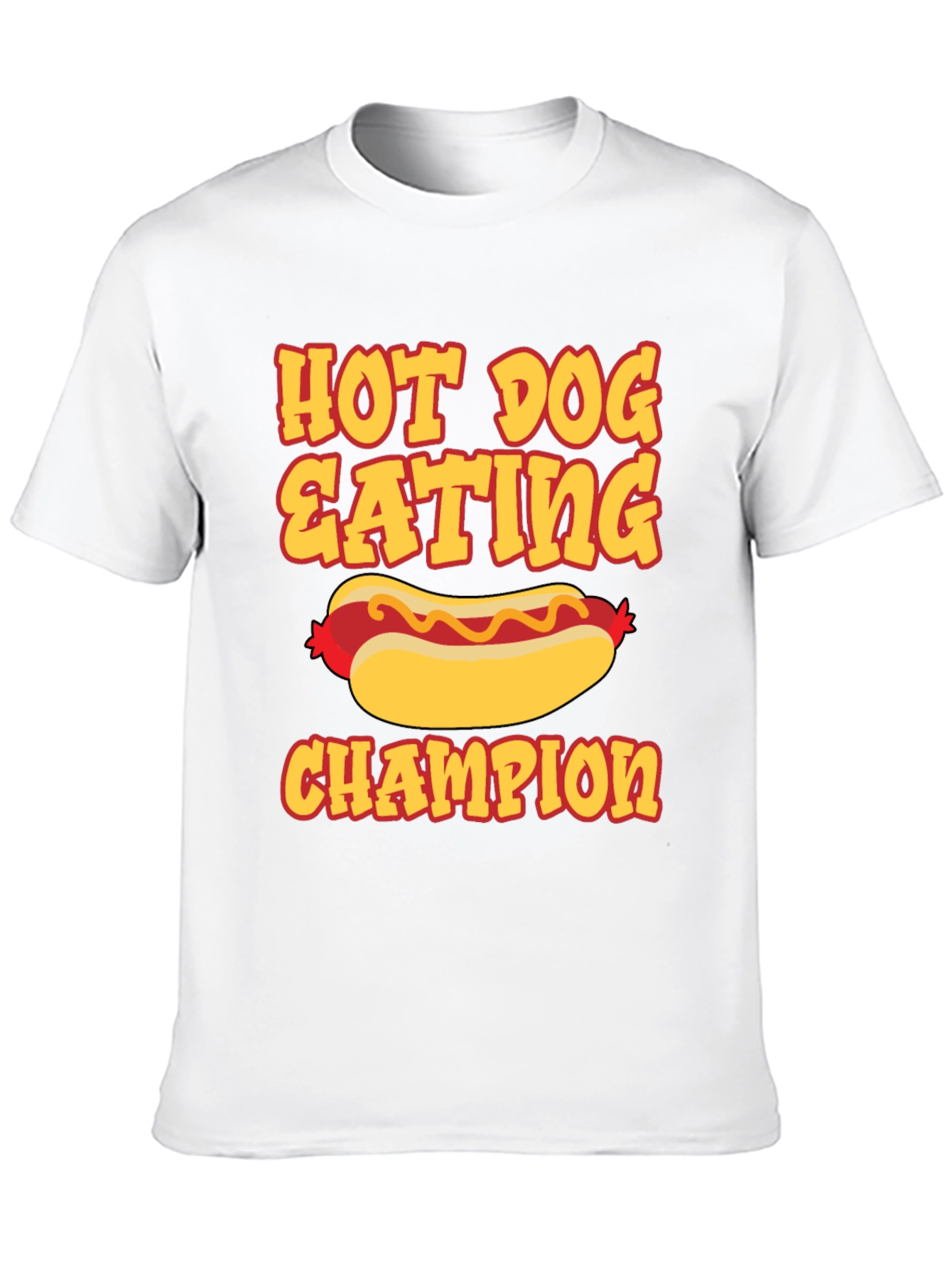 Hot Dog Eating Champion Graphic Tee