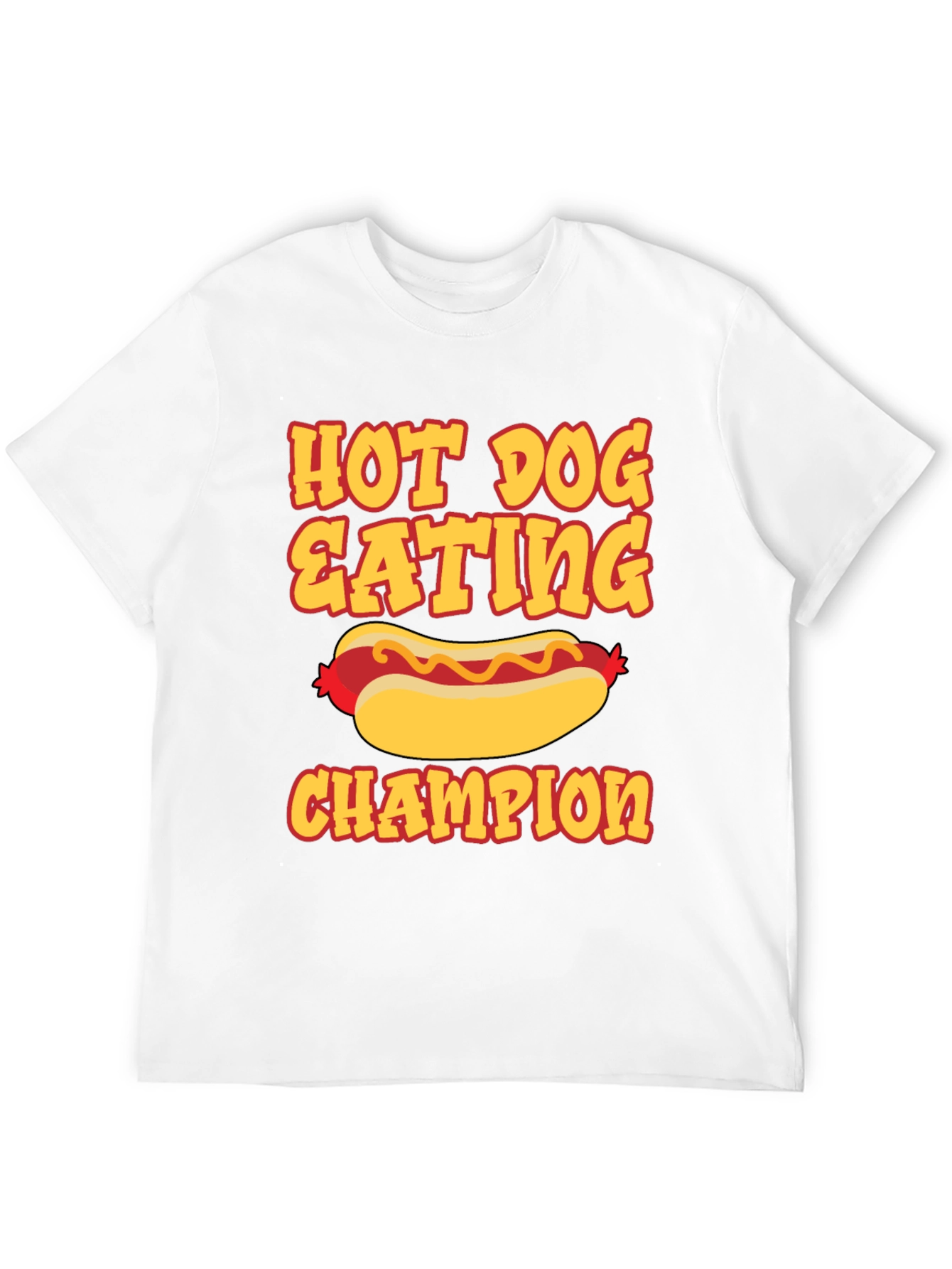 Hot Dog Eating Champion Graphic Tee