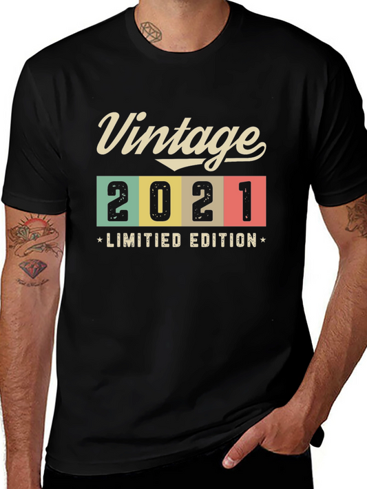 Vintage 2021 Limited Edition Graphic T-Shirt
