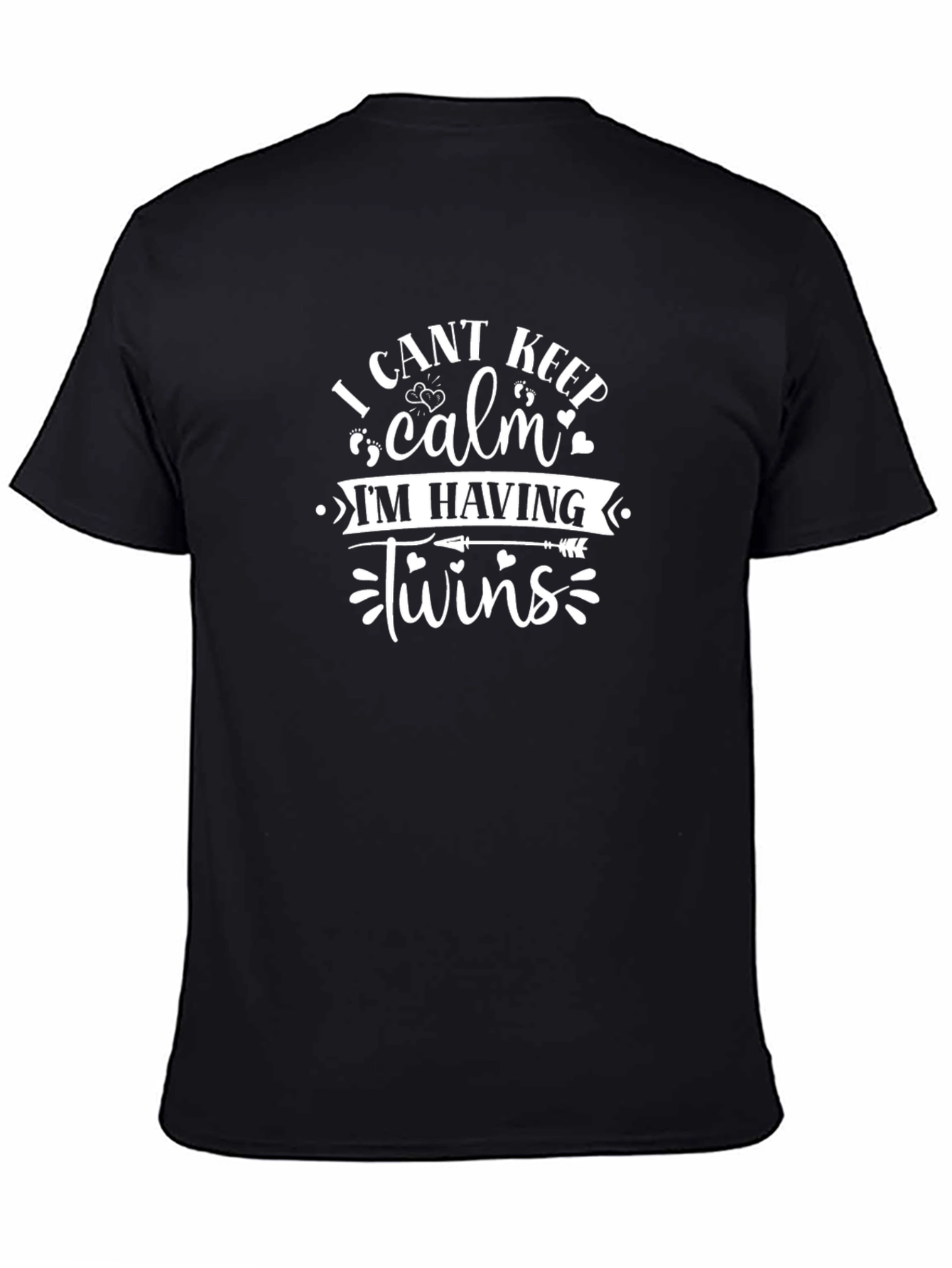 I Cant Keep Calm Im Having Twins T-Shirt