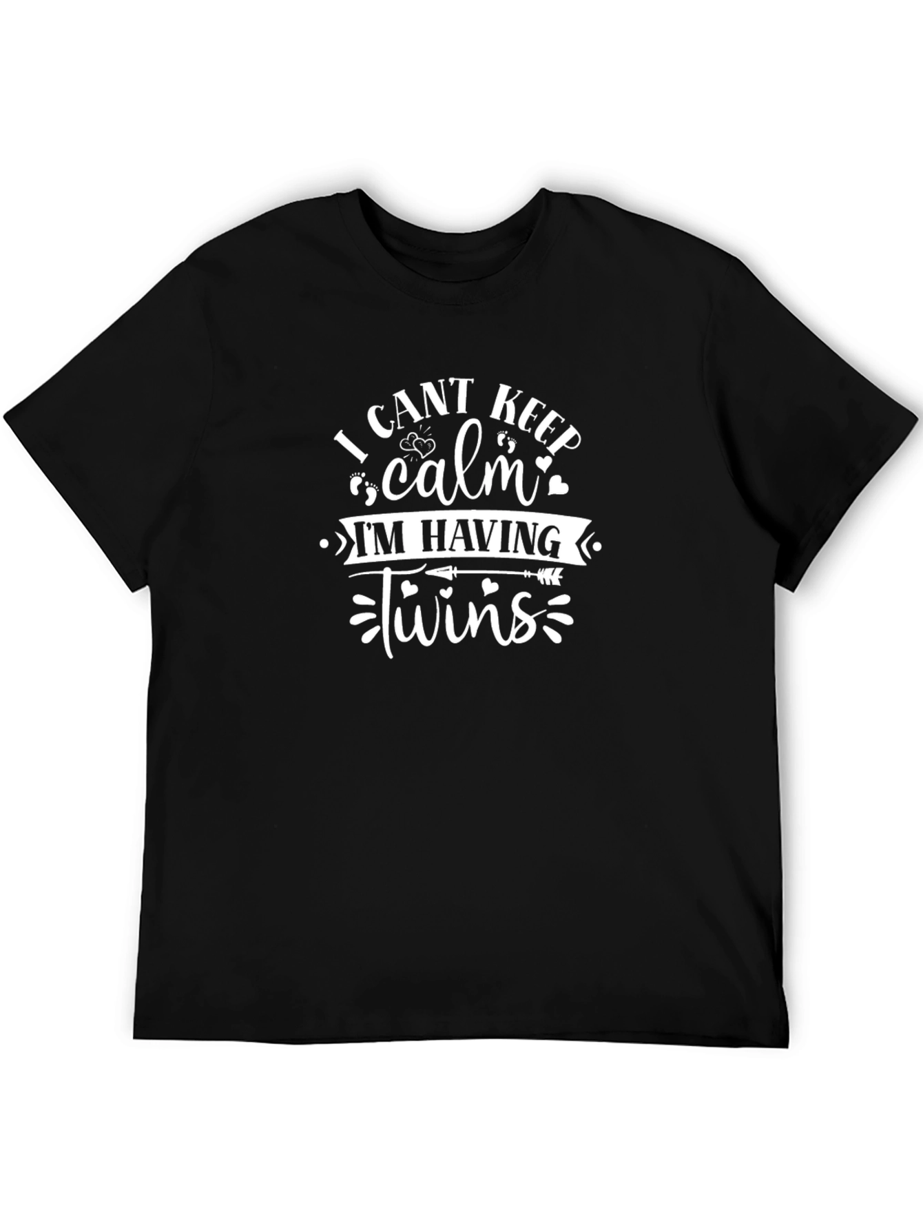 I Cant Keep Calm Im Having Twins T-Shirt