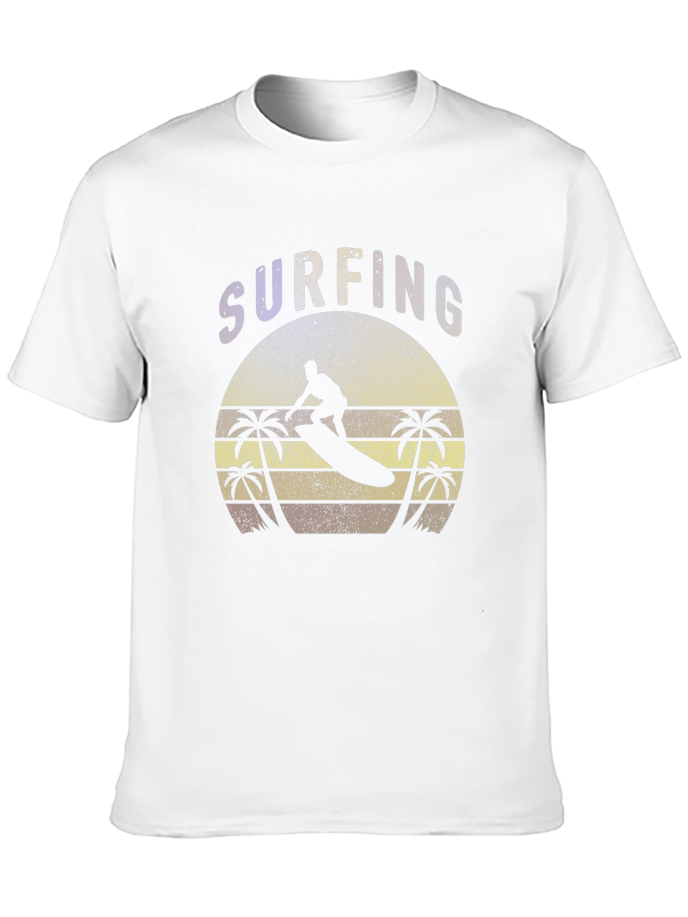 Surfing Graphic T-Shirt: Retro Style