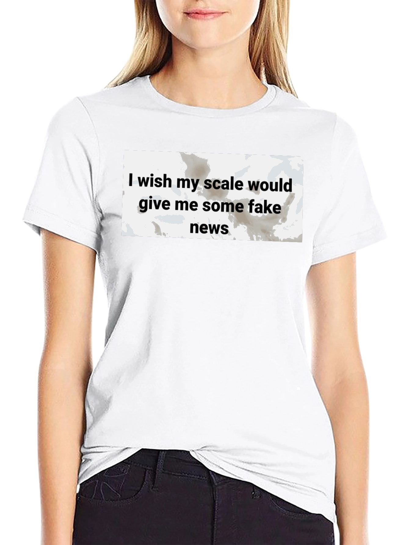 Funny Fake News Scale T-Shirt