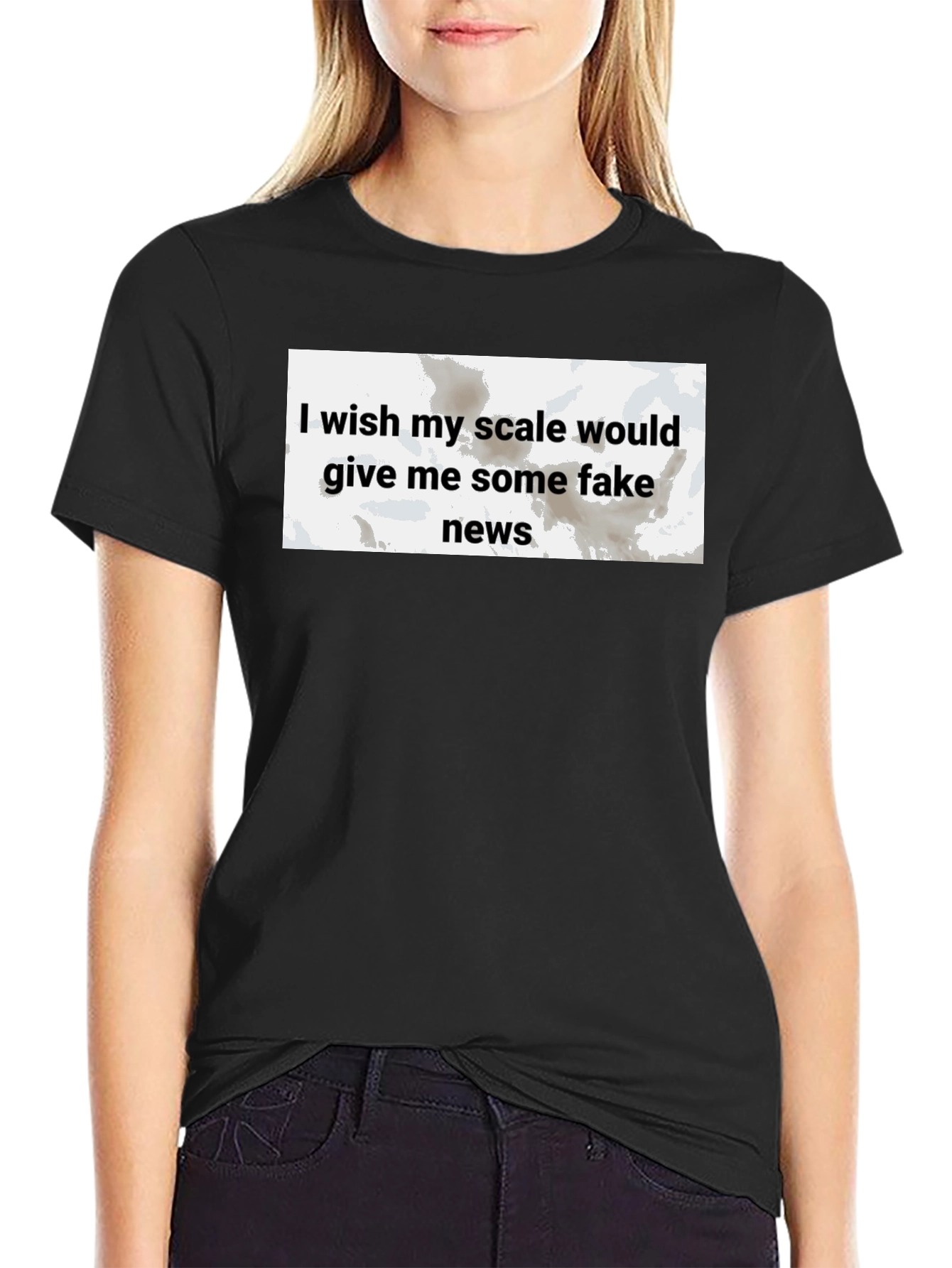 Funny Fake News Scale T-Shirt