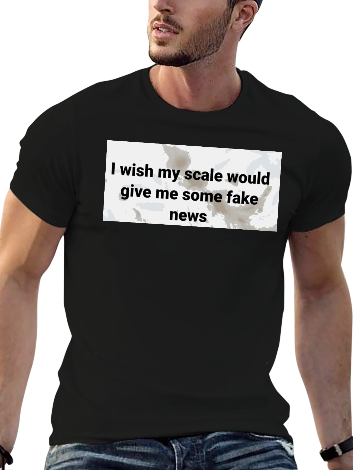 Funny Fake News Scale T-Shirt