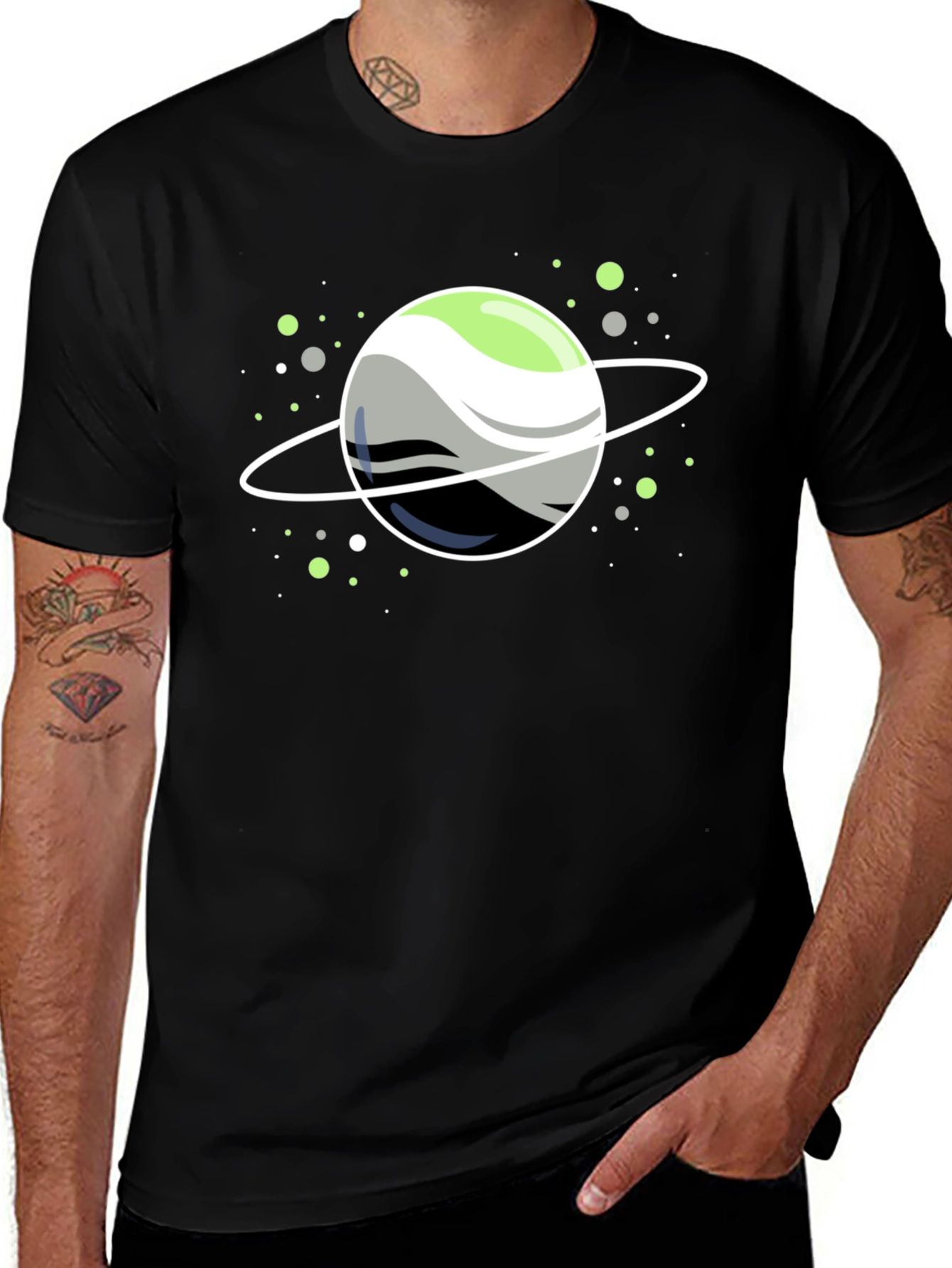 Cool Planet Graphic T-Shirt