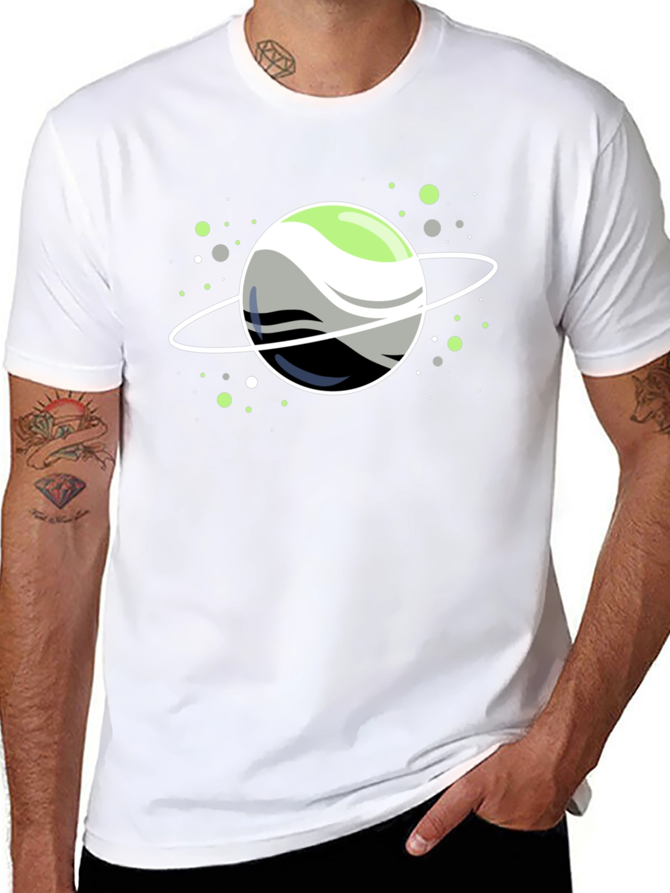 Cool Planet Graphic T-Shirt