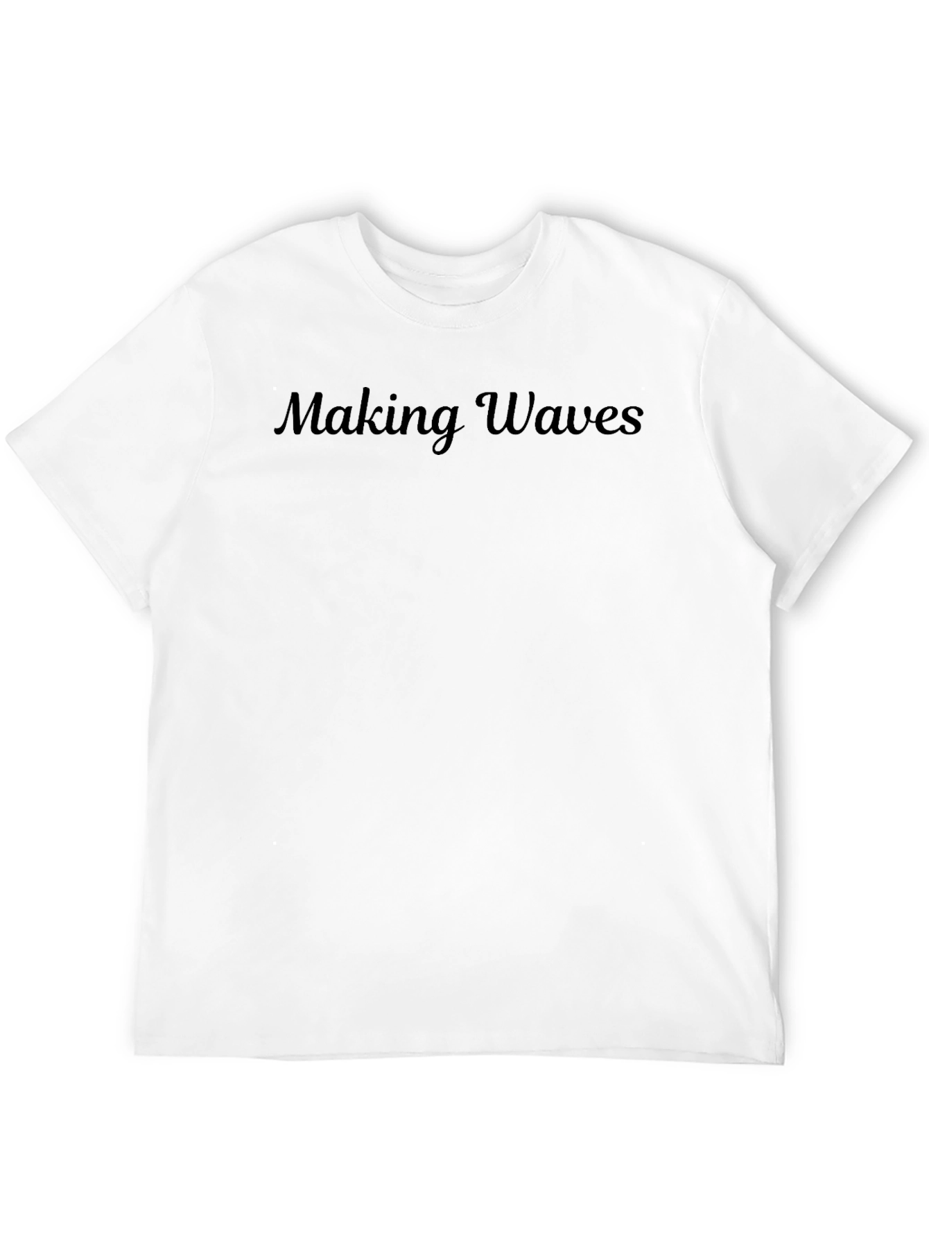 Making Waves Black Graphic Tee