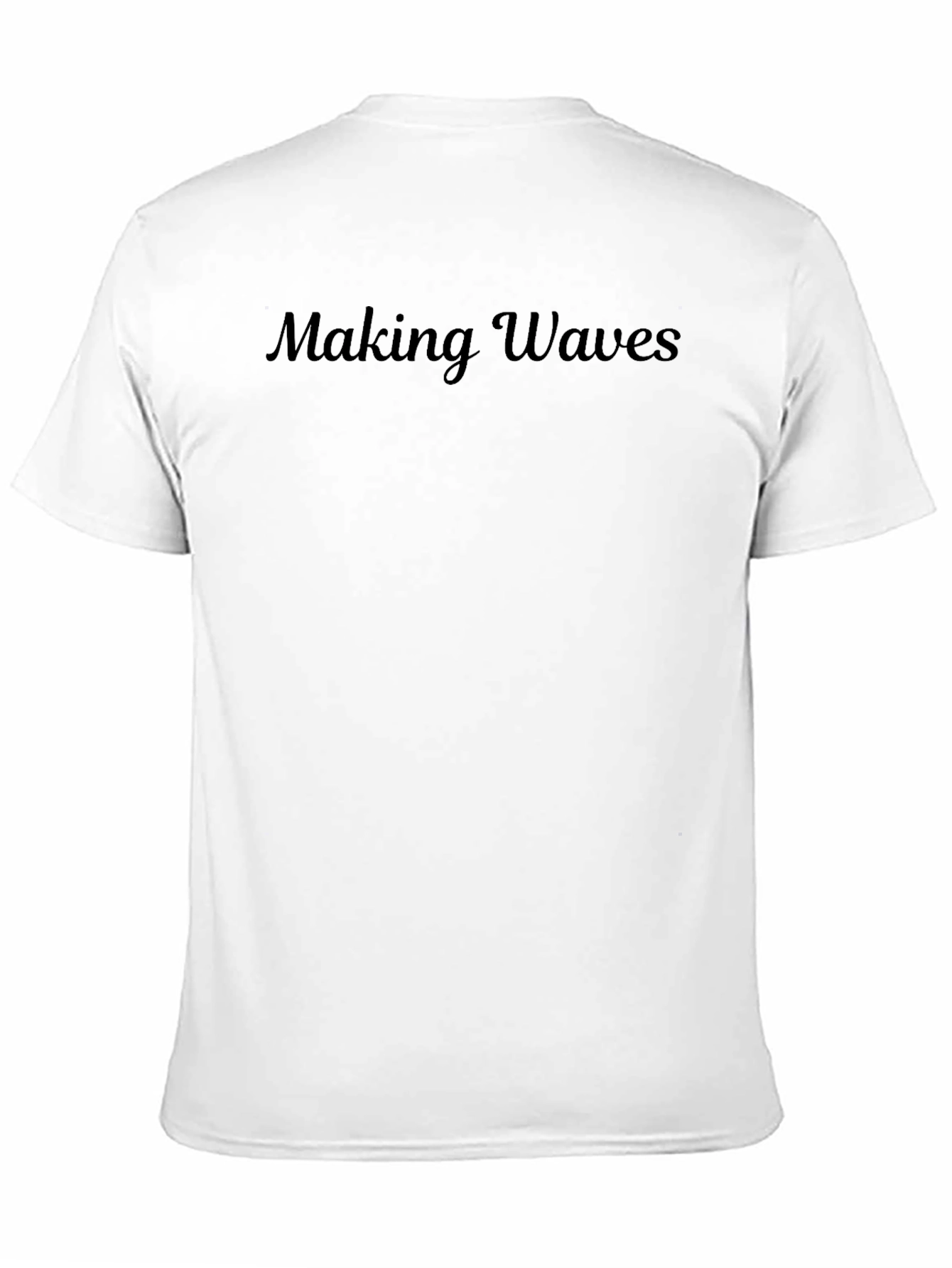 Making Waves Black Graphic Tee