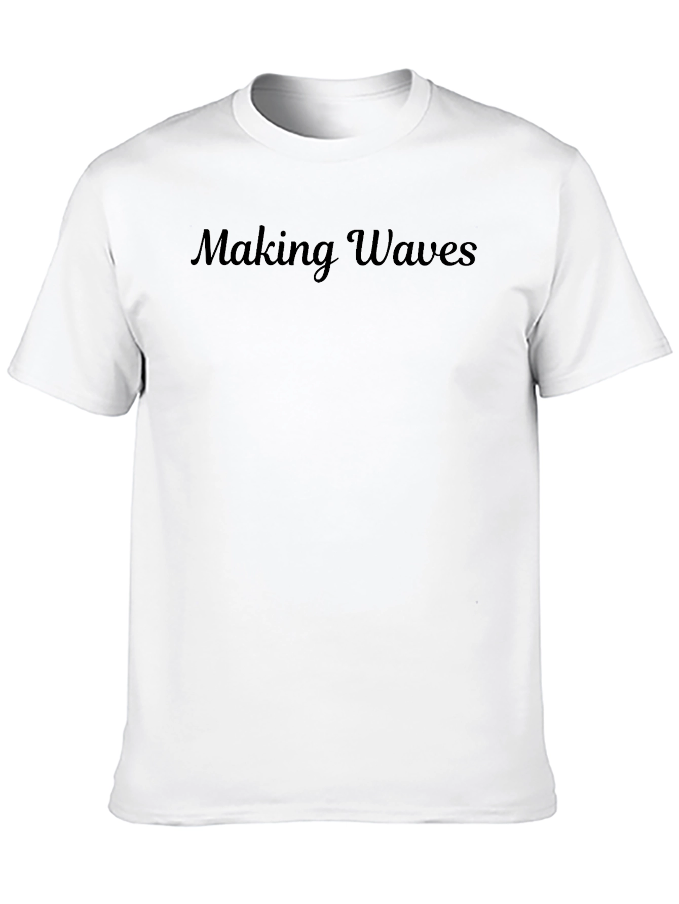 Making Waves Black Graphic Tee