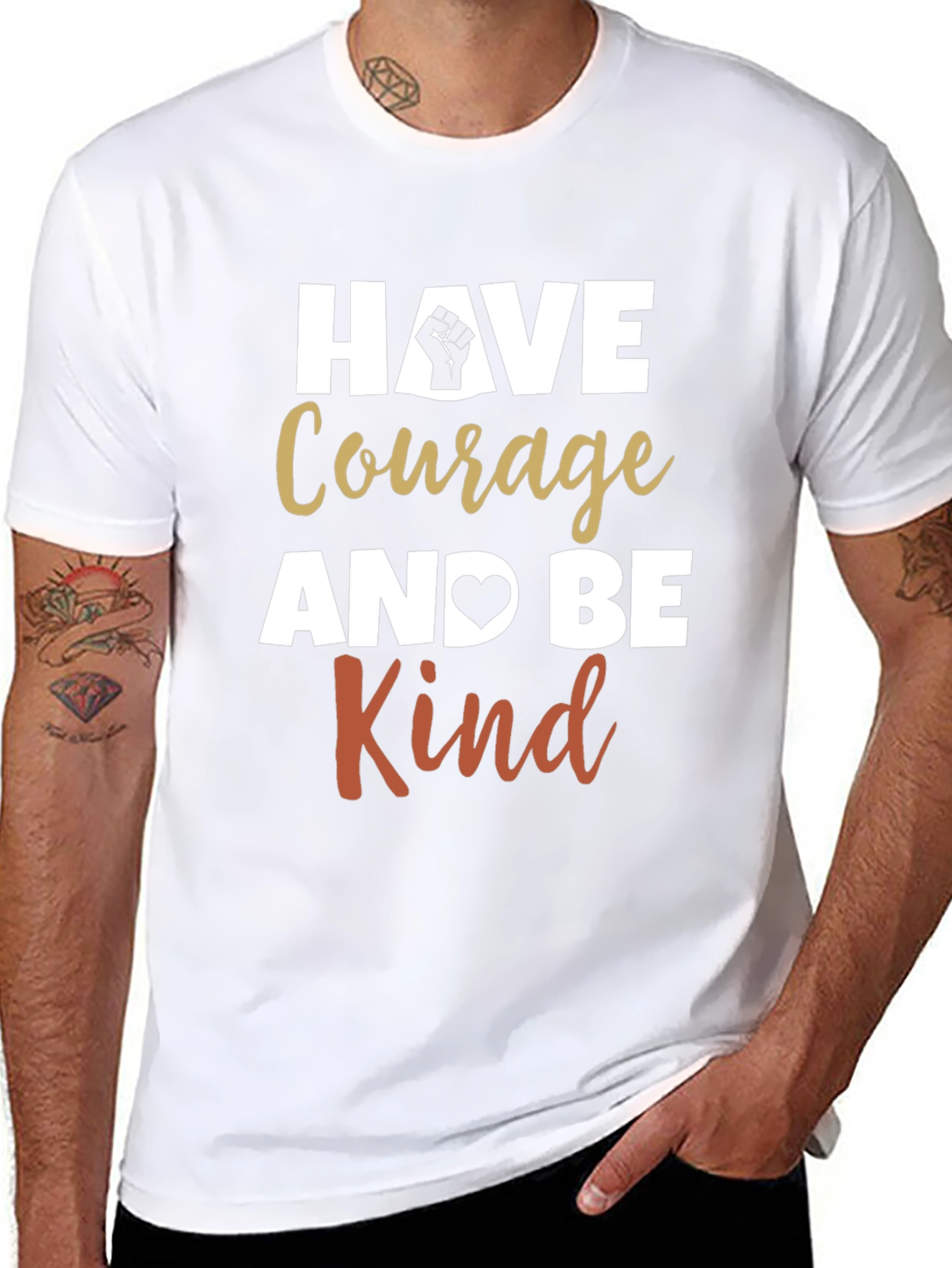 Courage and Kindness Graphic Tee