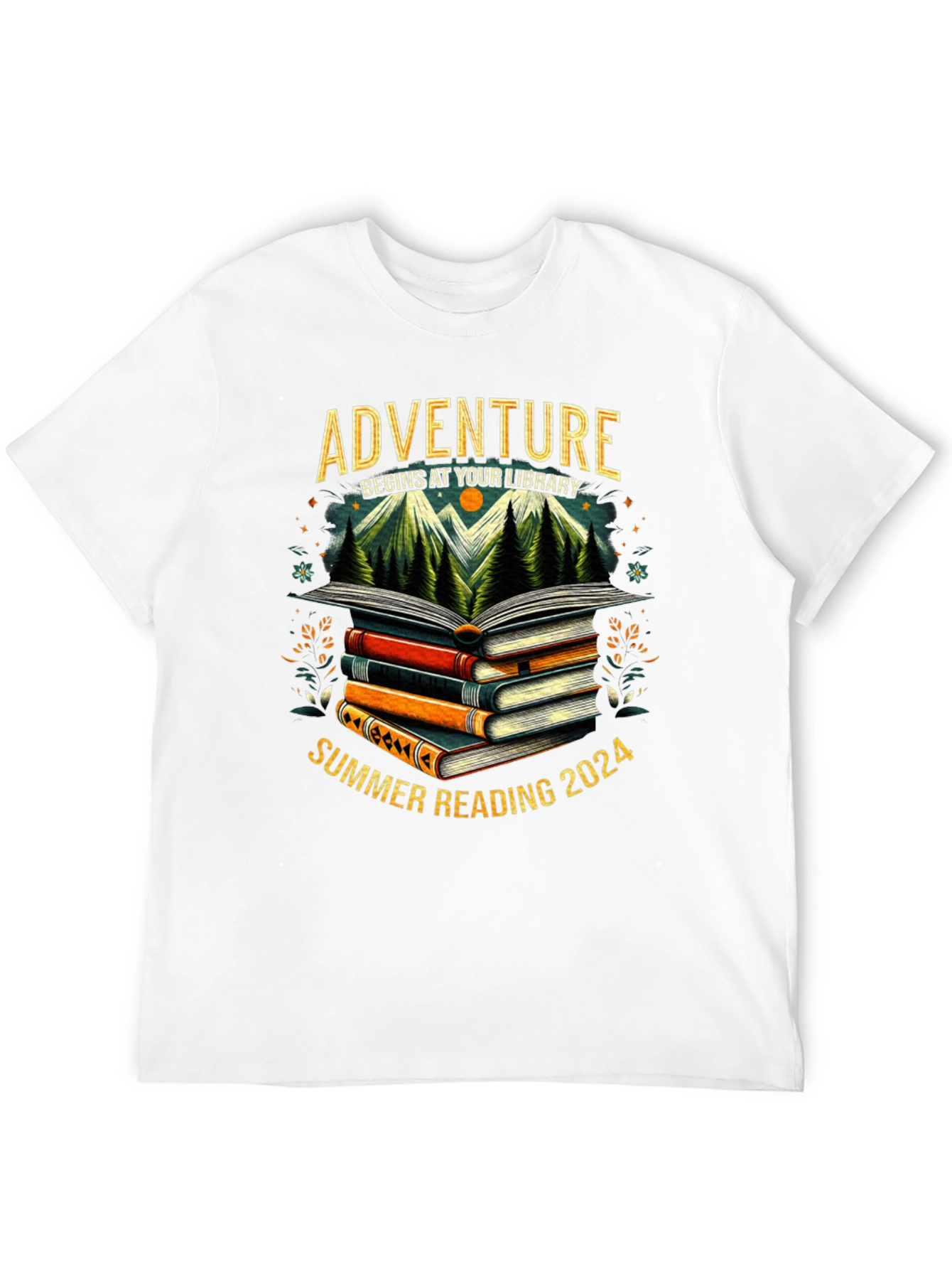 Adventure Summer Reading 2024 T-Shirt