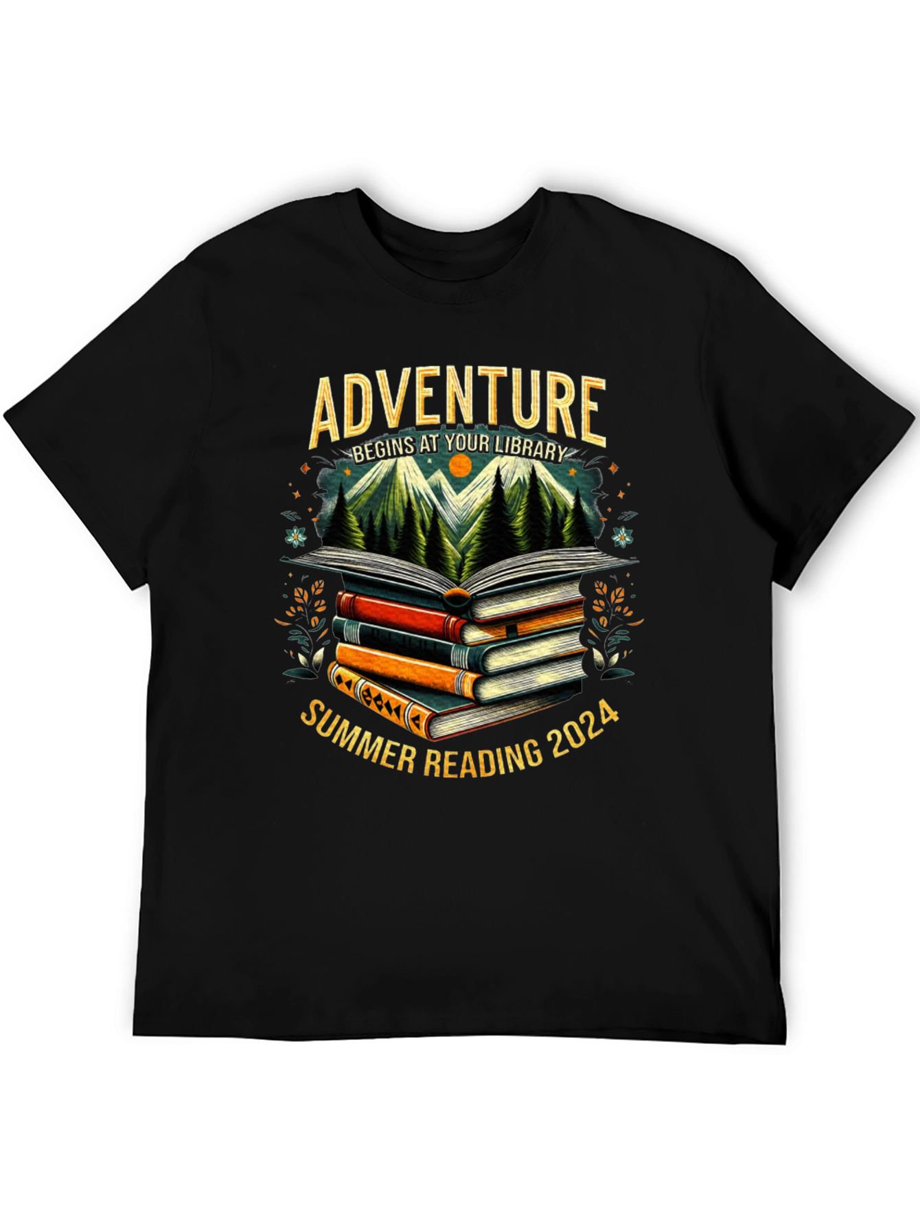 Adventure Summer Reading 2024 T-Shirt