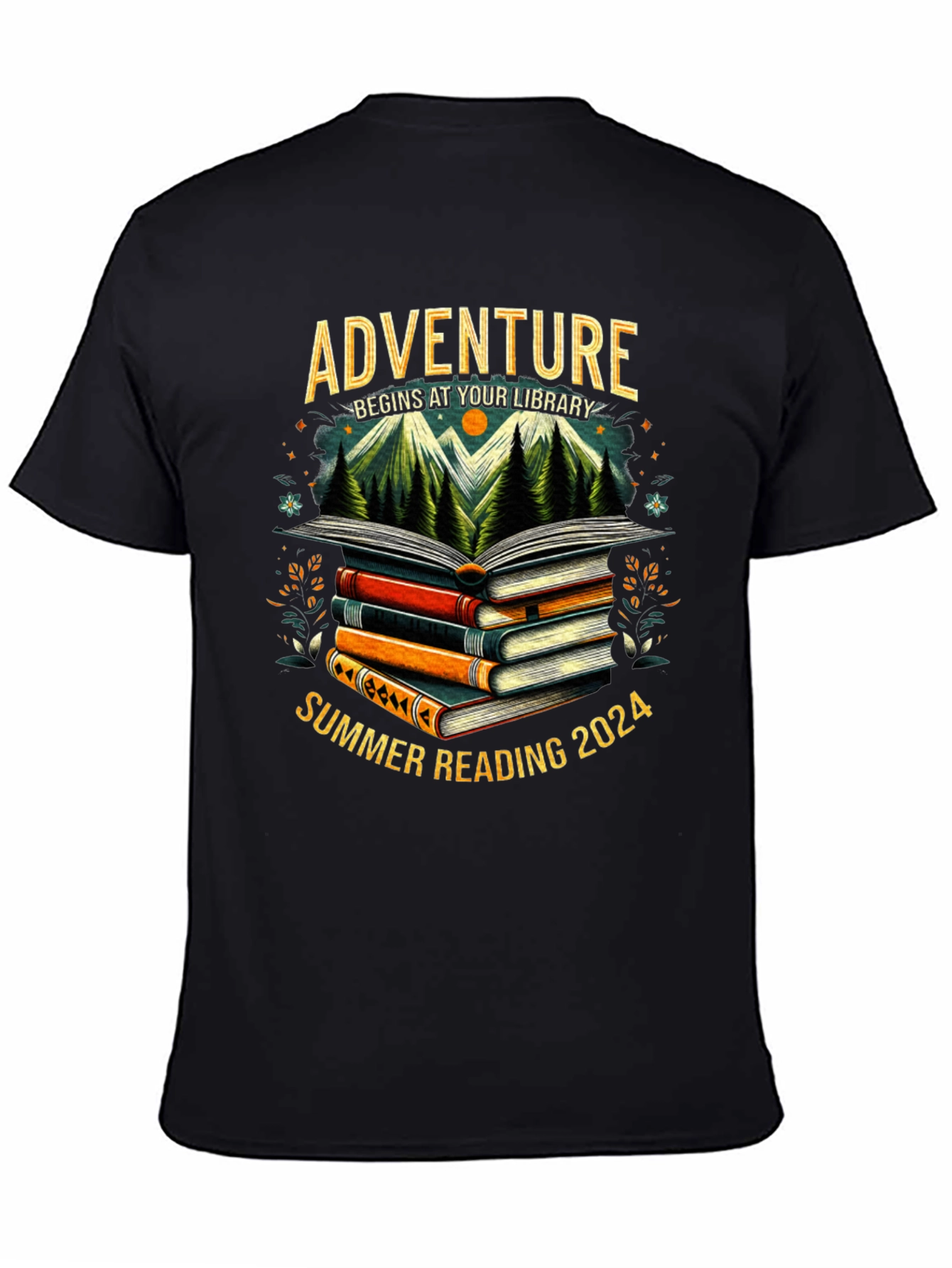 Adventure Summer Reading 2024 T-Shirt