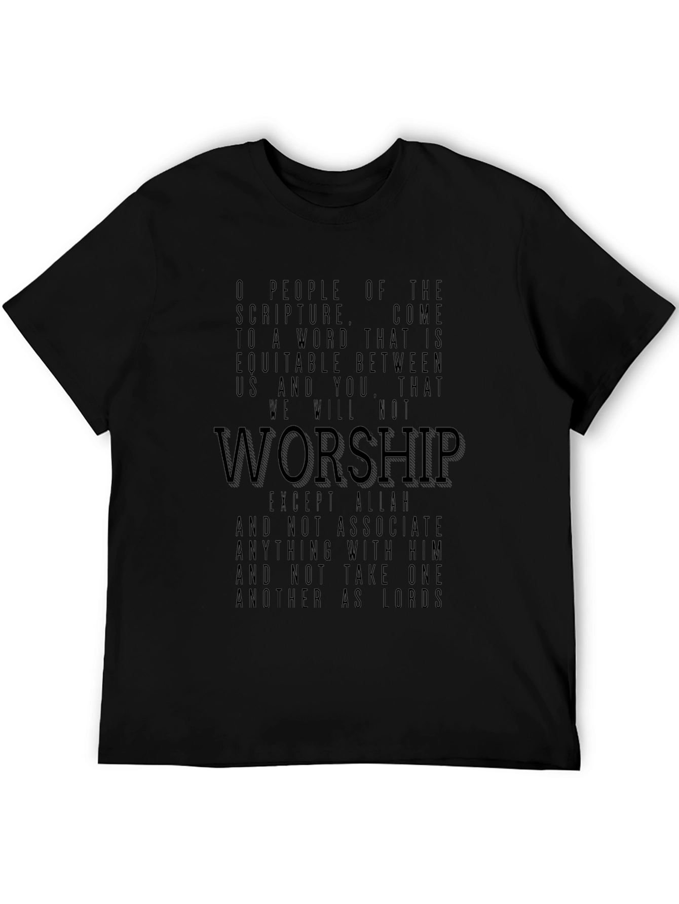 Worship Allah Graphic Tee