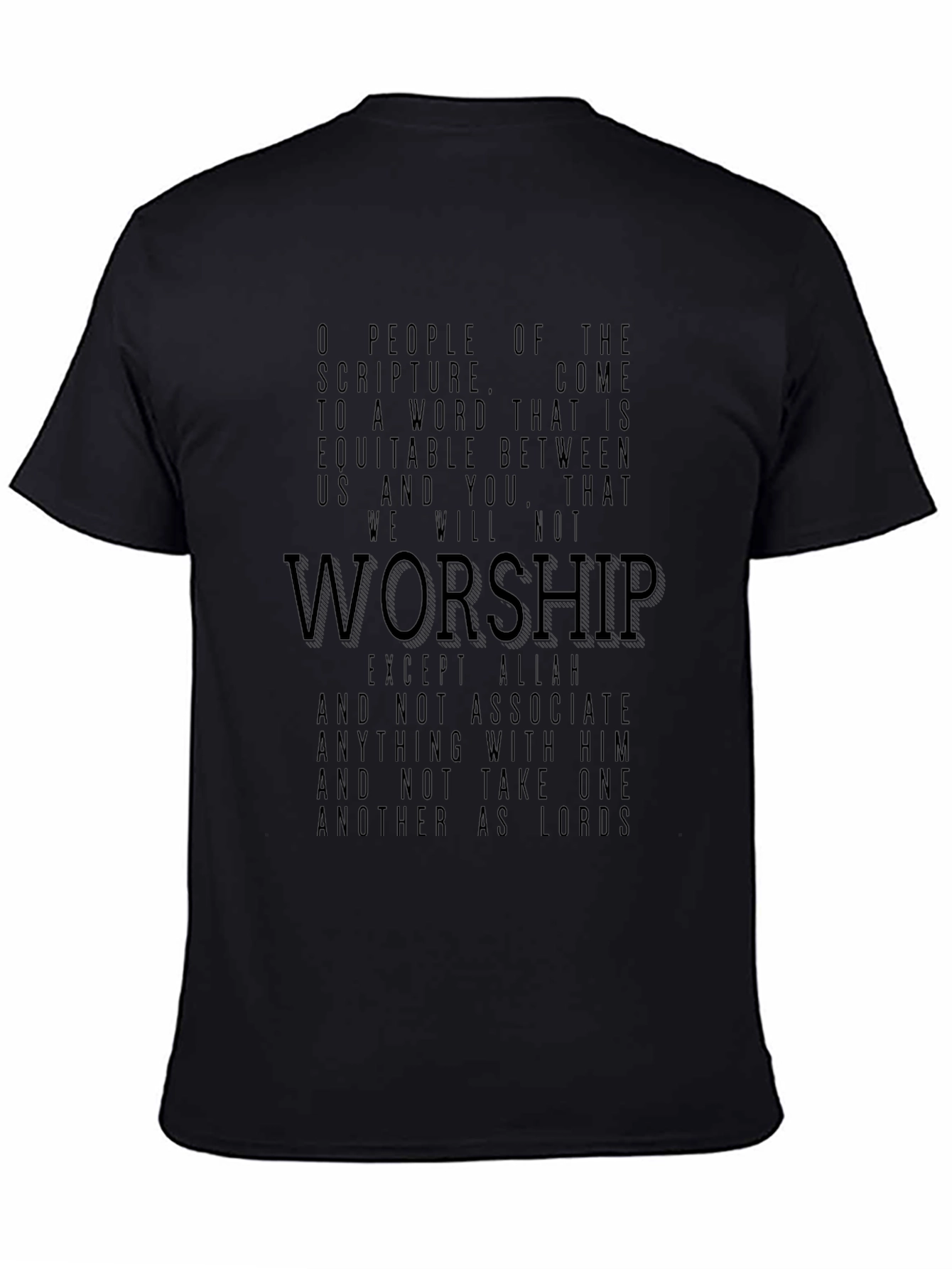 Worship Allah Graphic Tee