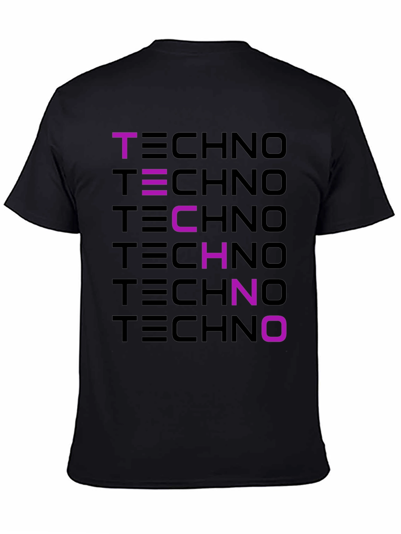 Techno Graphic T-Shirt - Stylish Music Inspired Tee