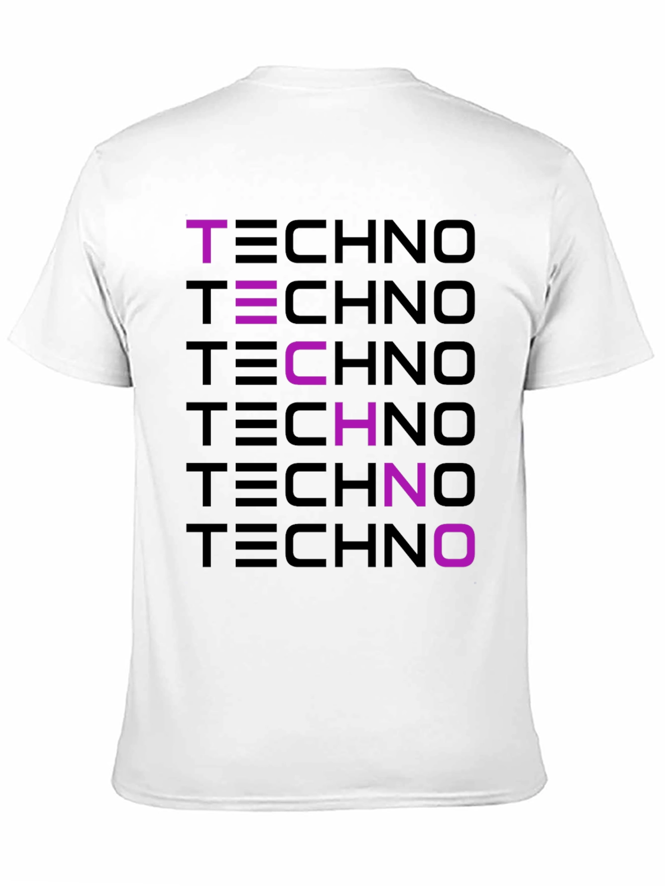 Techno Graphic T-Shirt - Stylish Music Inspired Tee