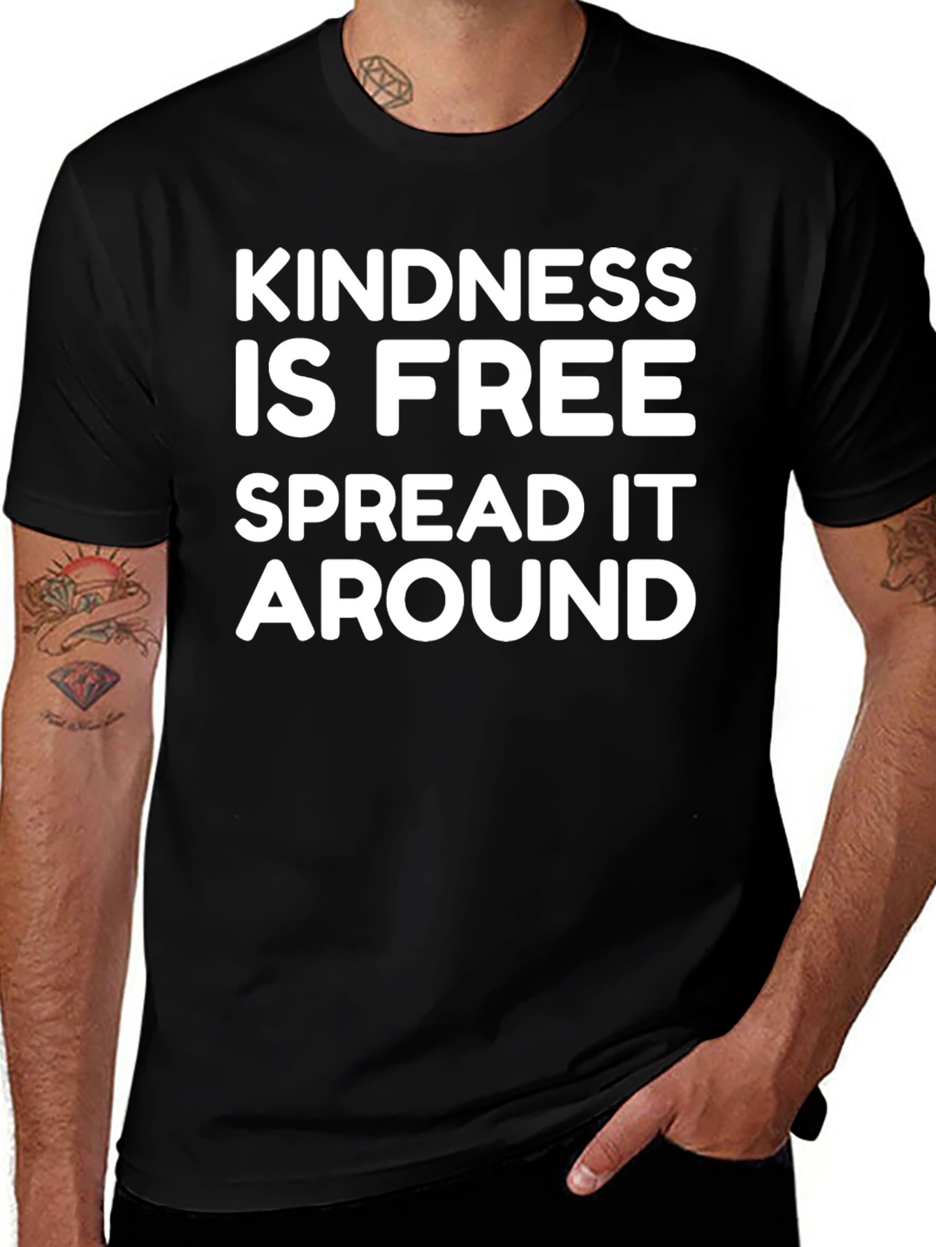 Kindness is Free Graphic T-Shirt