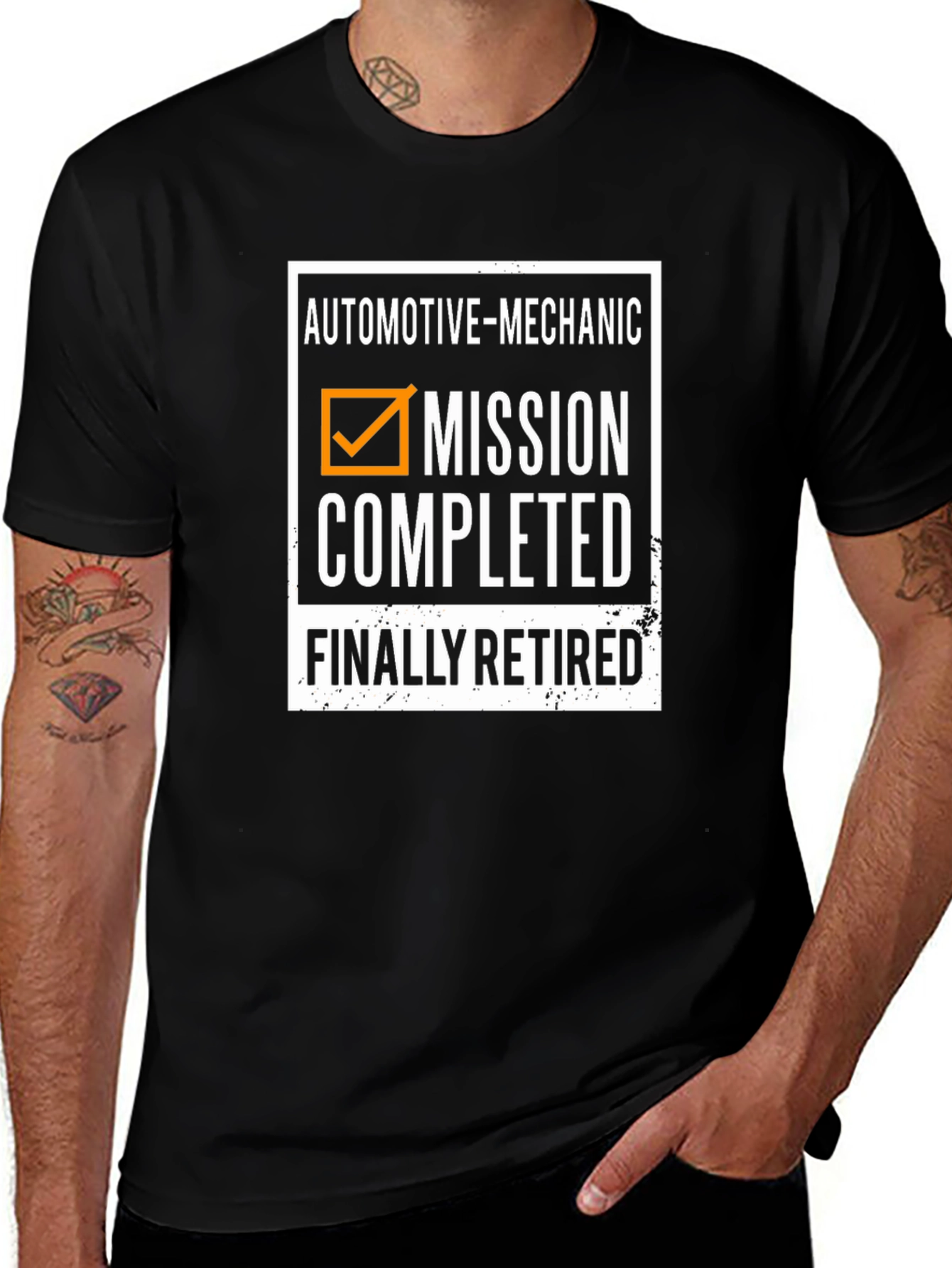 Automotive Mechanic Retirement T-Shirt