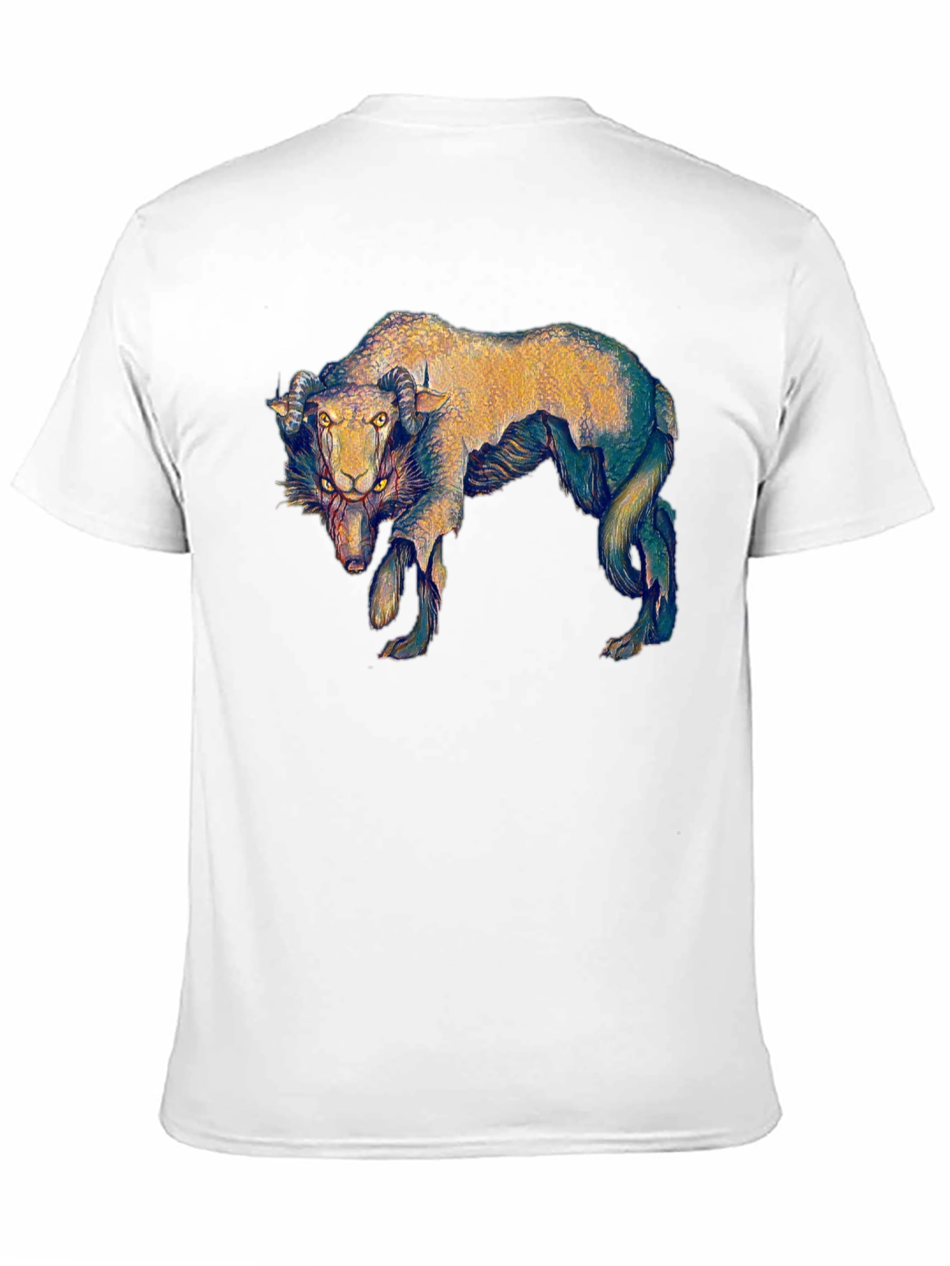 Unique Ram Graphic T-Shirt - Black