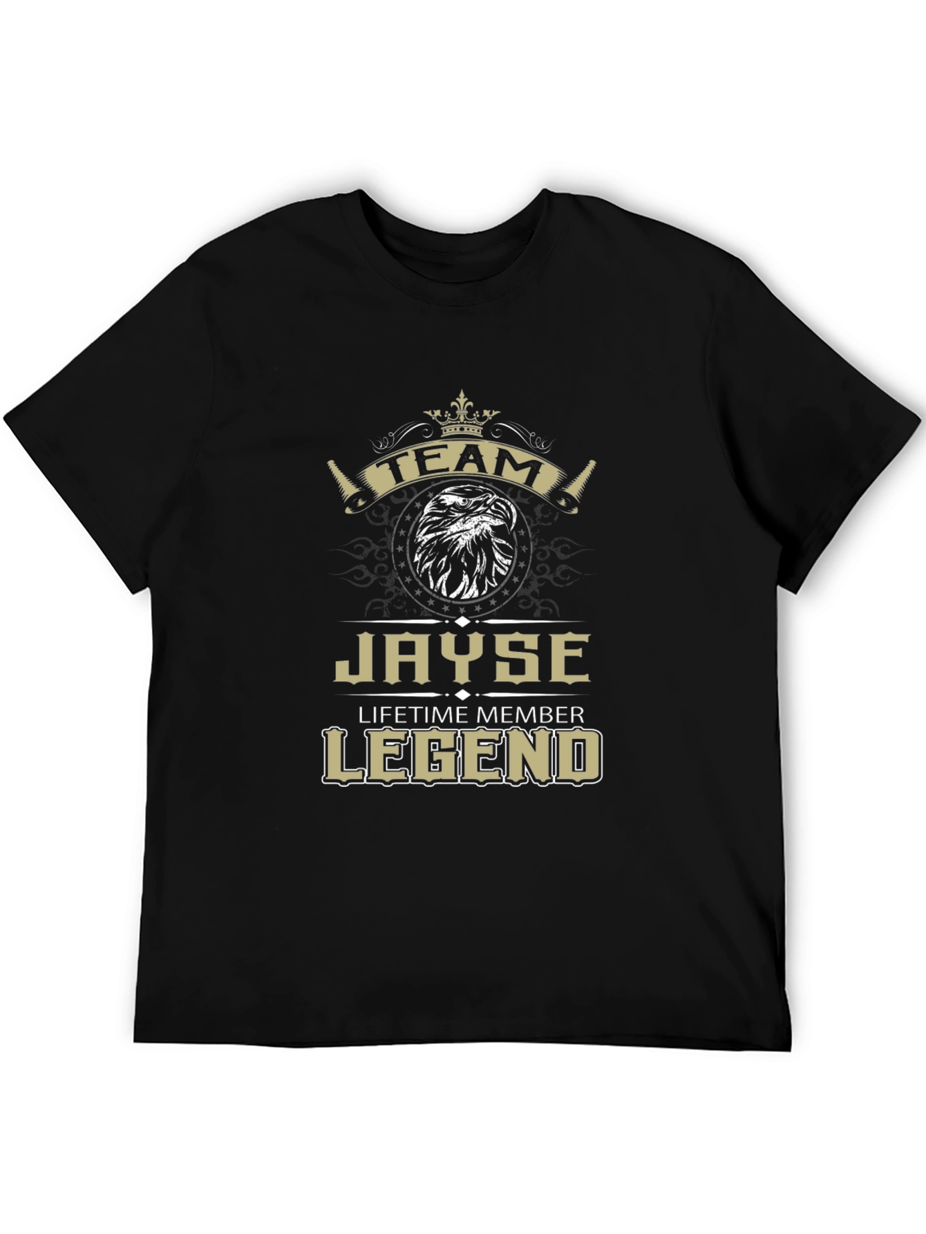 Team Jayse Legend Black Graphic T-Shirt