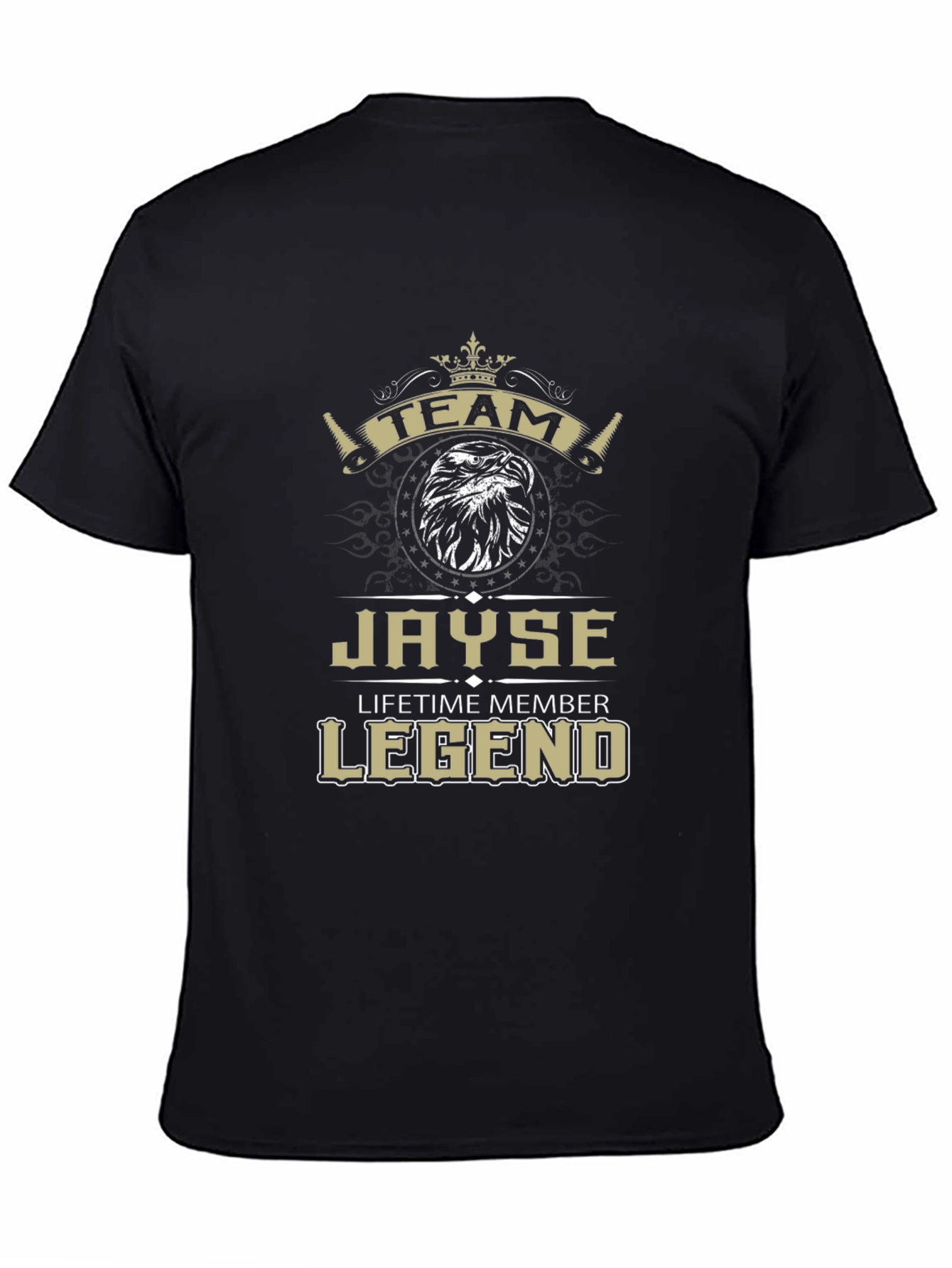 Team Jayse Legend Black Graphic T-Shirt