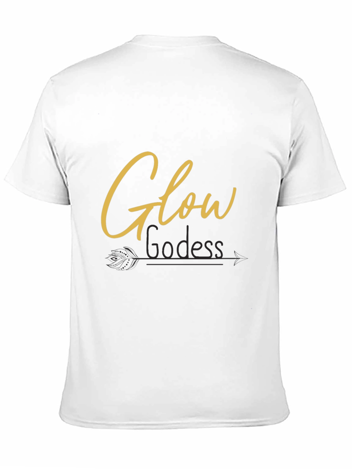 Glow Goddess Tee - Black T-Shirt