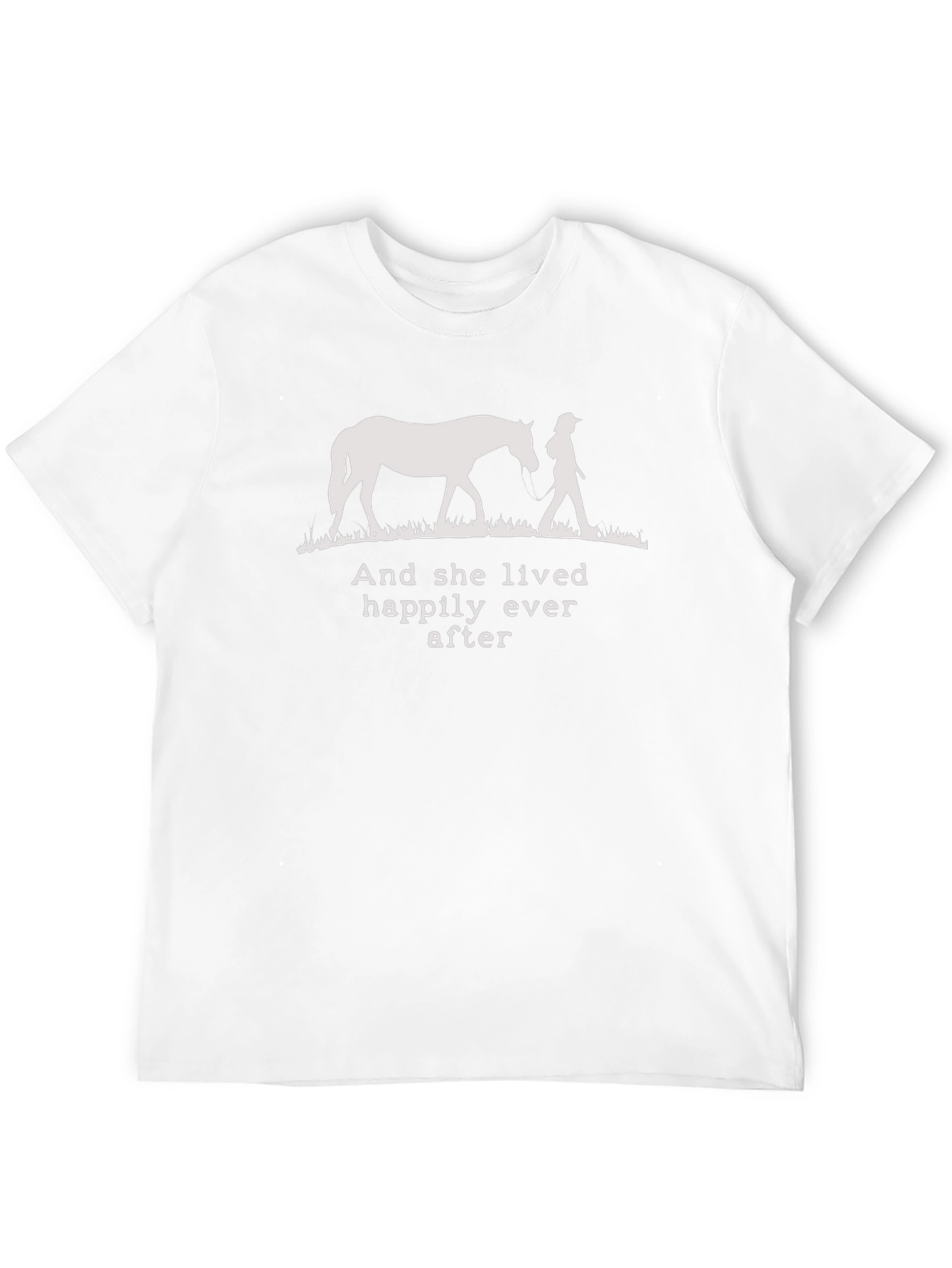 Equestrian T-Shirt - And She Lived Happily Ever After