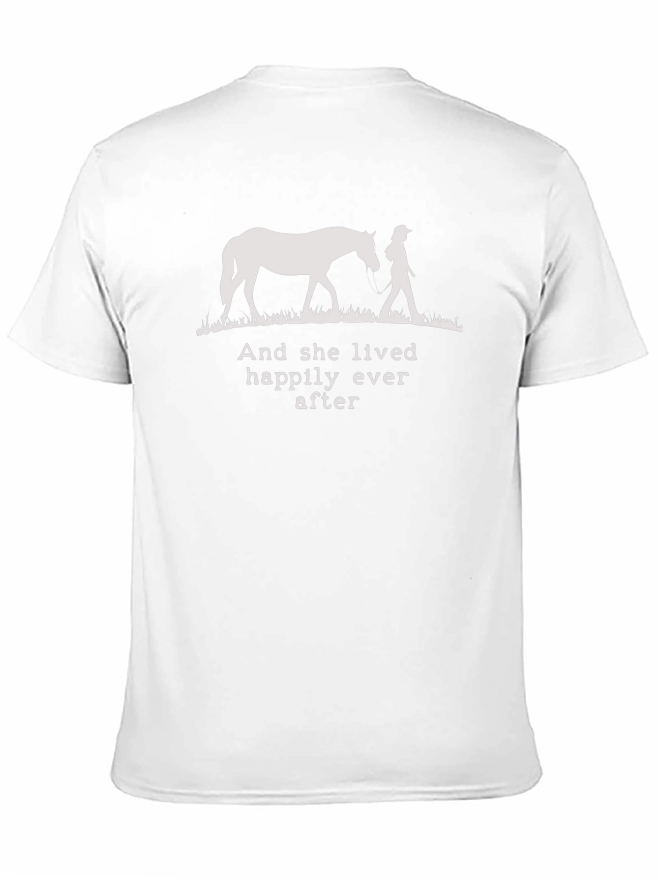 Equestrian T-Shirt - And She Lived Happily Ever After