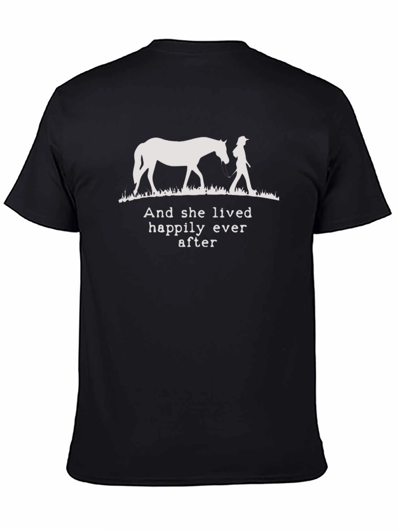 Equestrian T-Shirt - And She Lived Happily Ever After