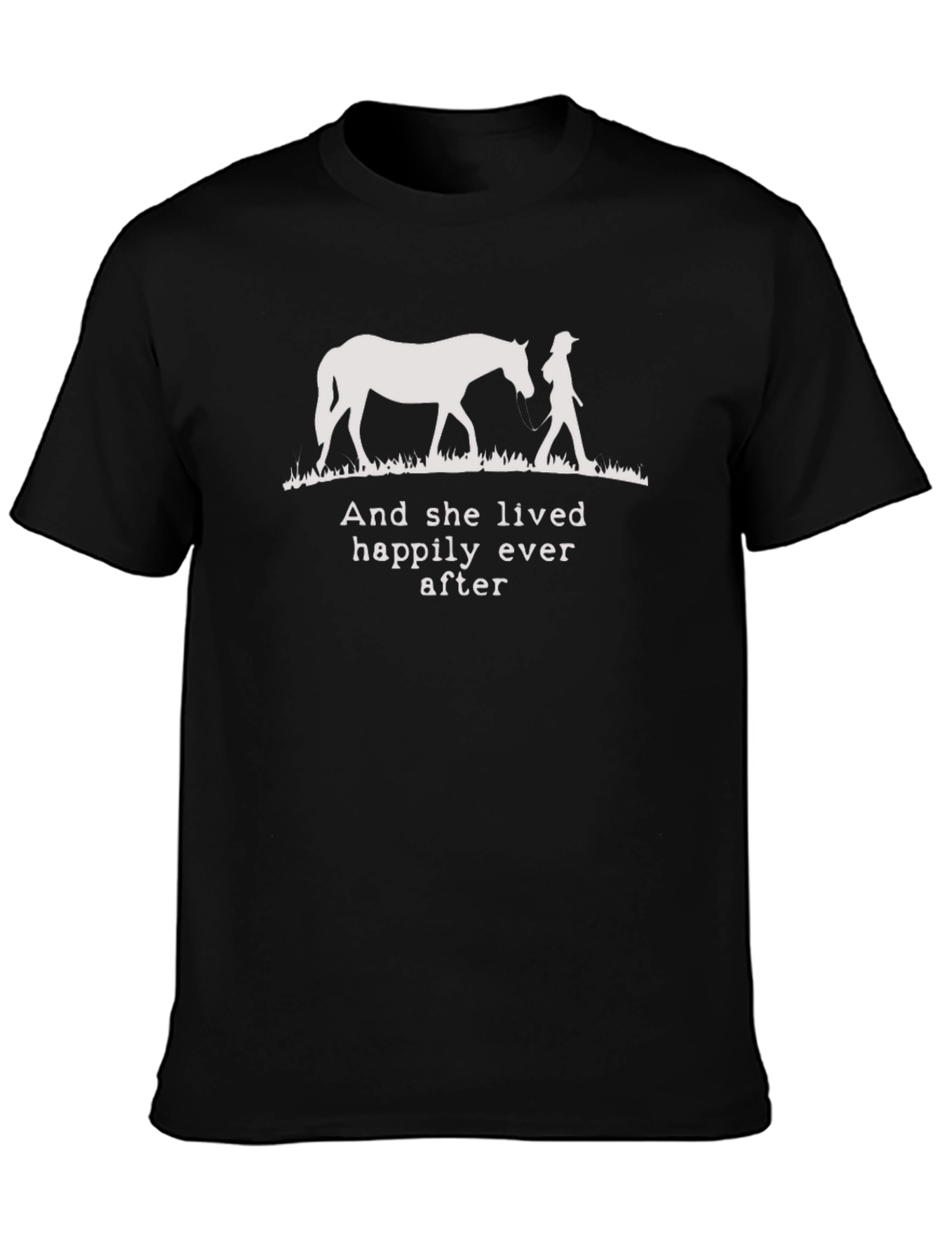 Equestrian T-Shirt - And She Lived Happily Ever After