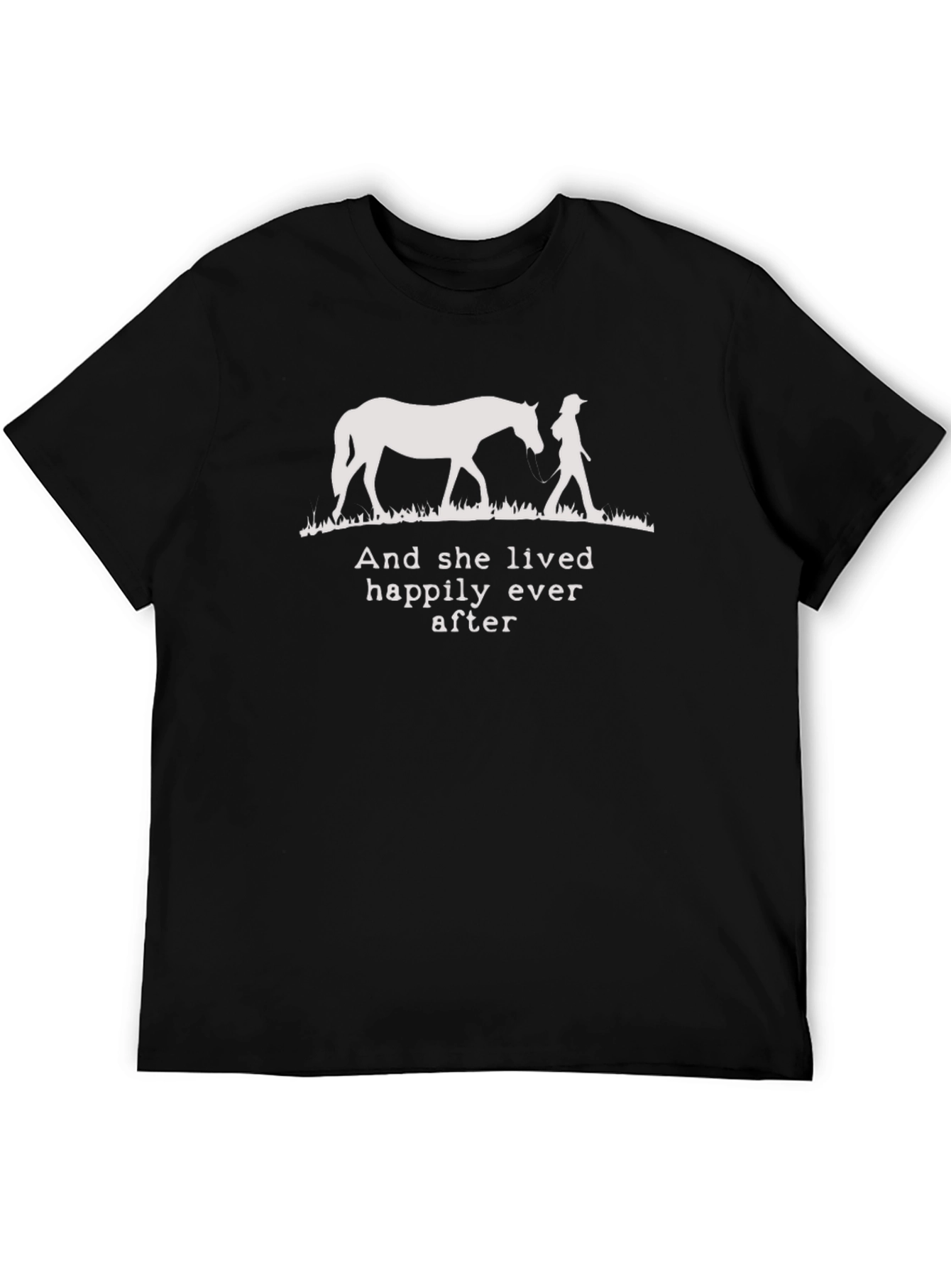 Equestrian T-Shirt - And She Lived Happily Ever After