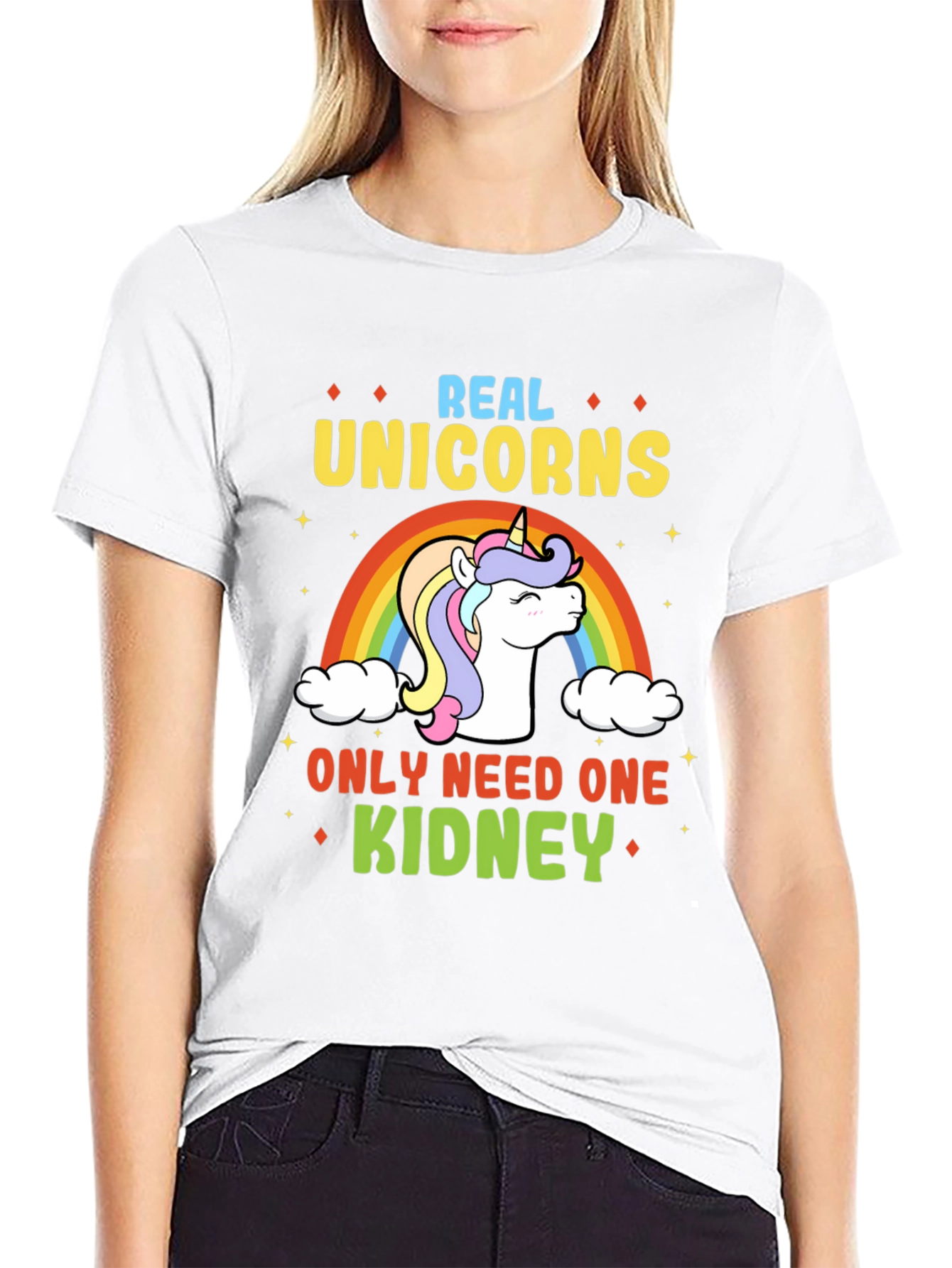 Real Unicorns Need One Kidney T-Shirt