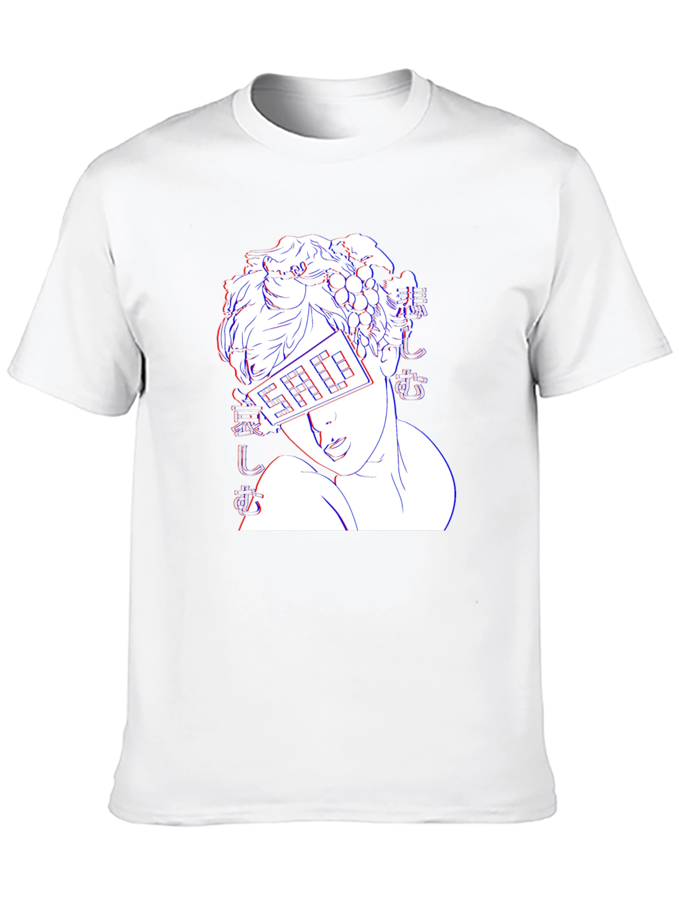 Sad Aesthetic Graphic T-Shirt - Black