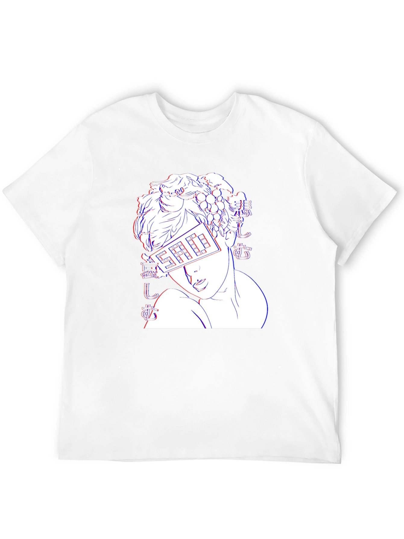 Sad Aesthetic Graphic T-Shirt - Black