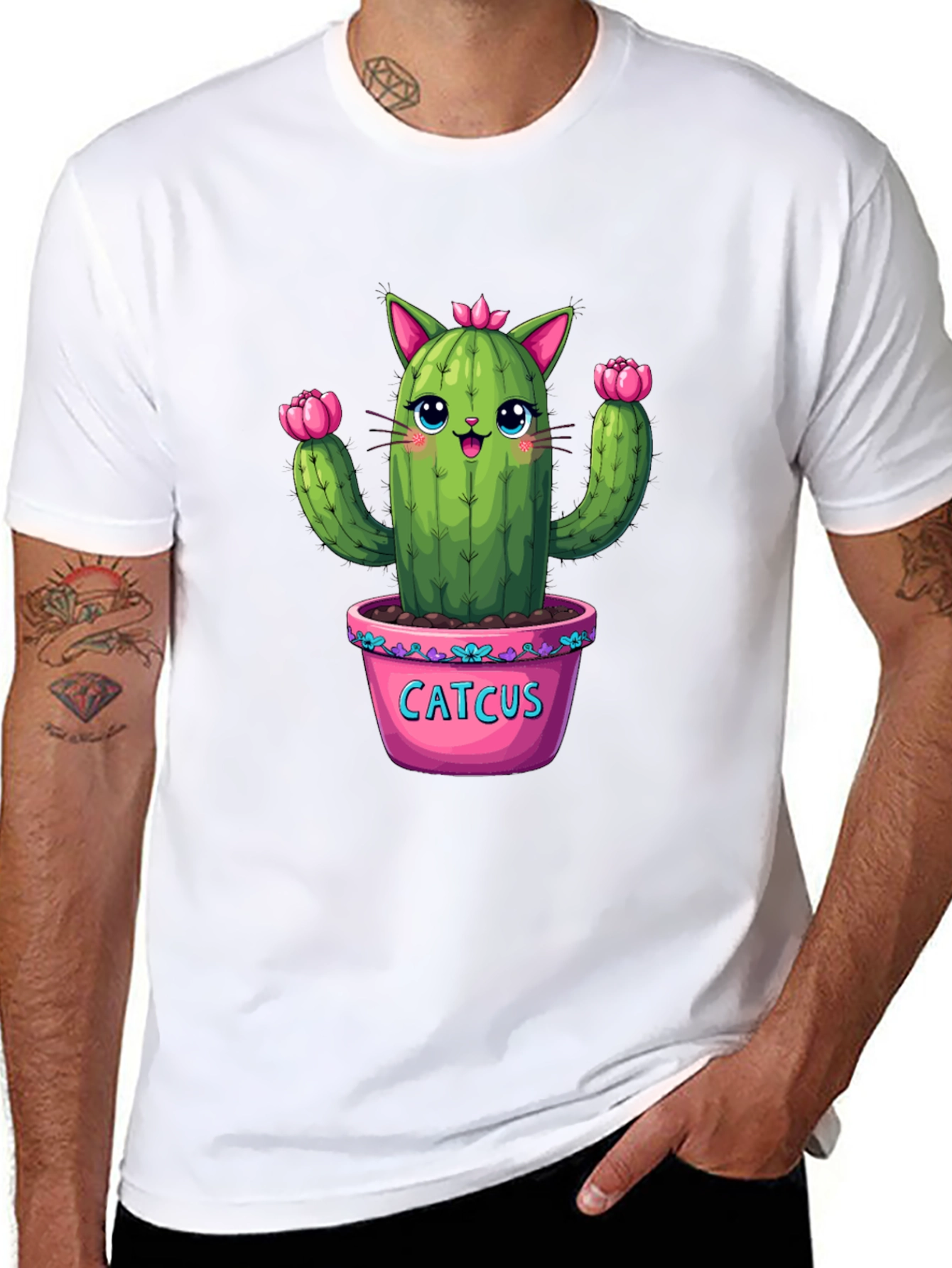 Catcus T-Shirt - Cute Plant Tee