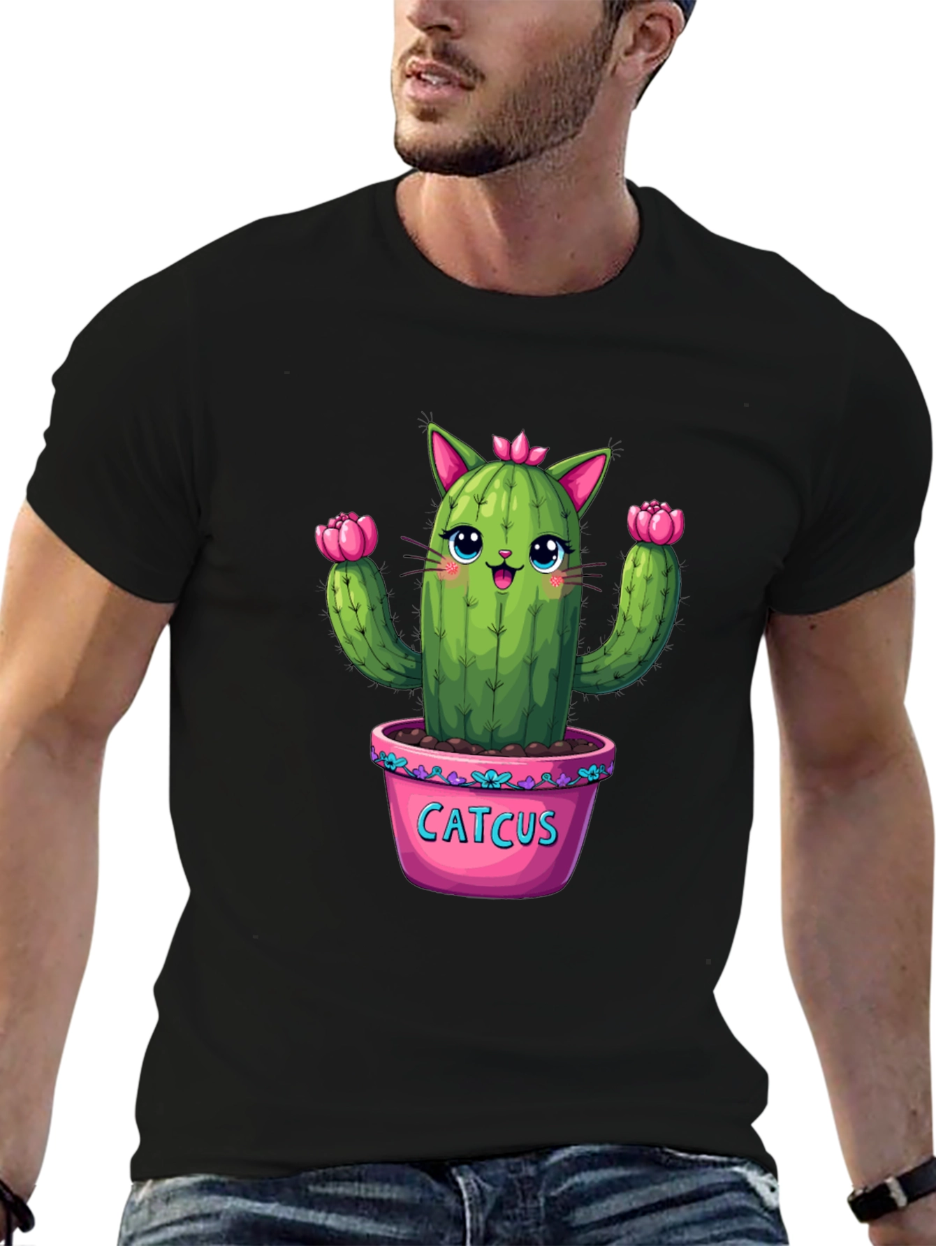 Catcus T-Shirt - Cute Plant Tee