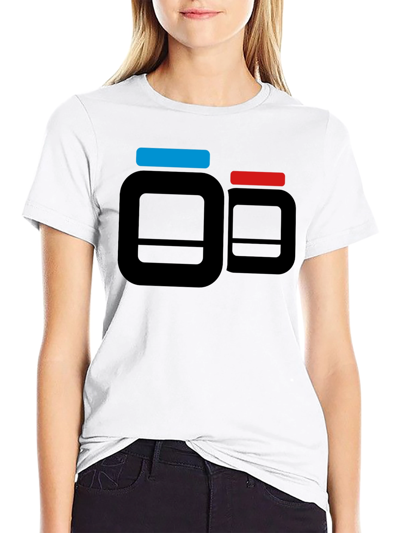 Black T-Shirt with Supplement Pill Bottle Design