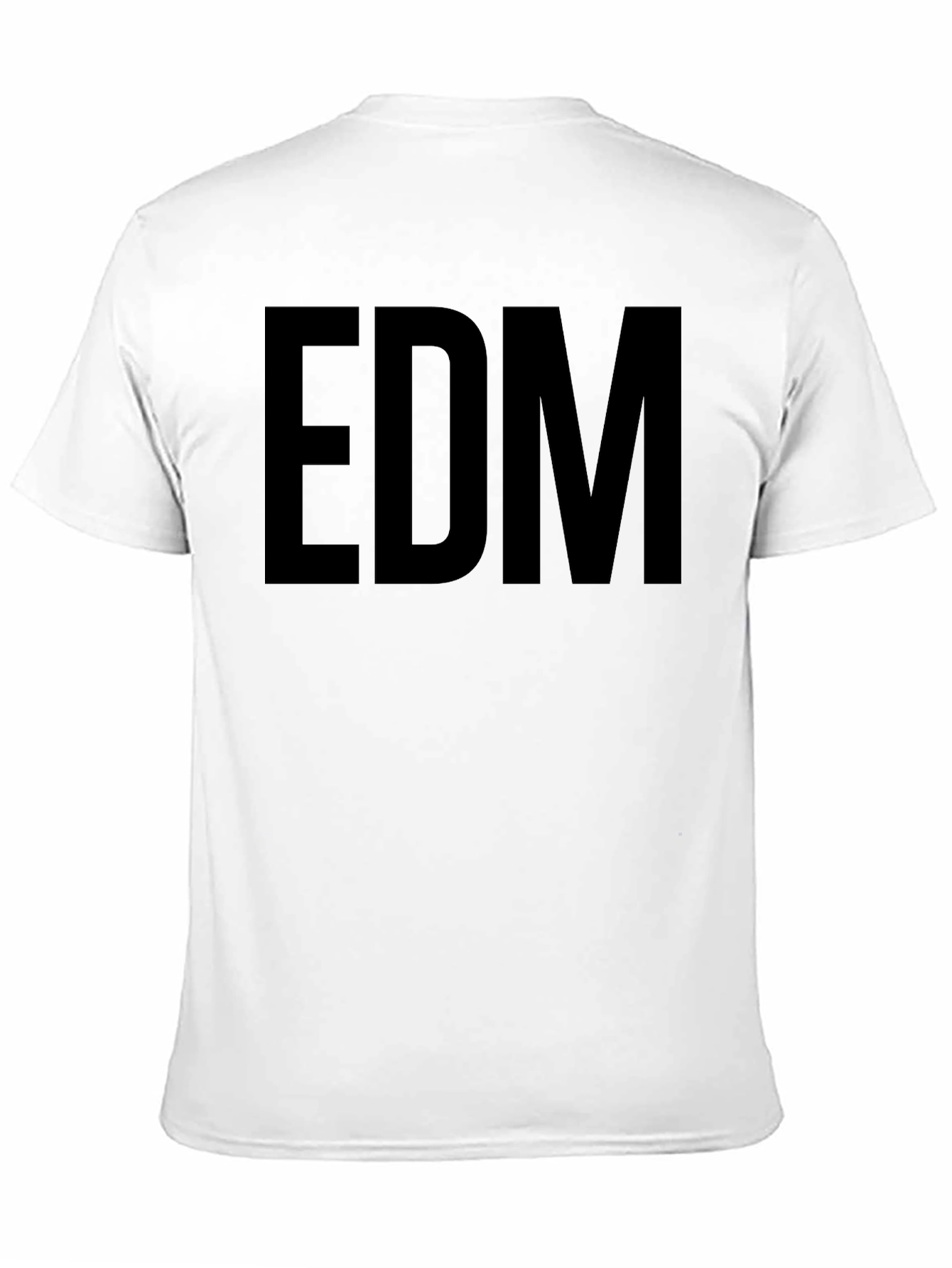 EDM Black T-Shirt - Electronic Dance Music Tee