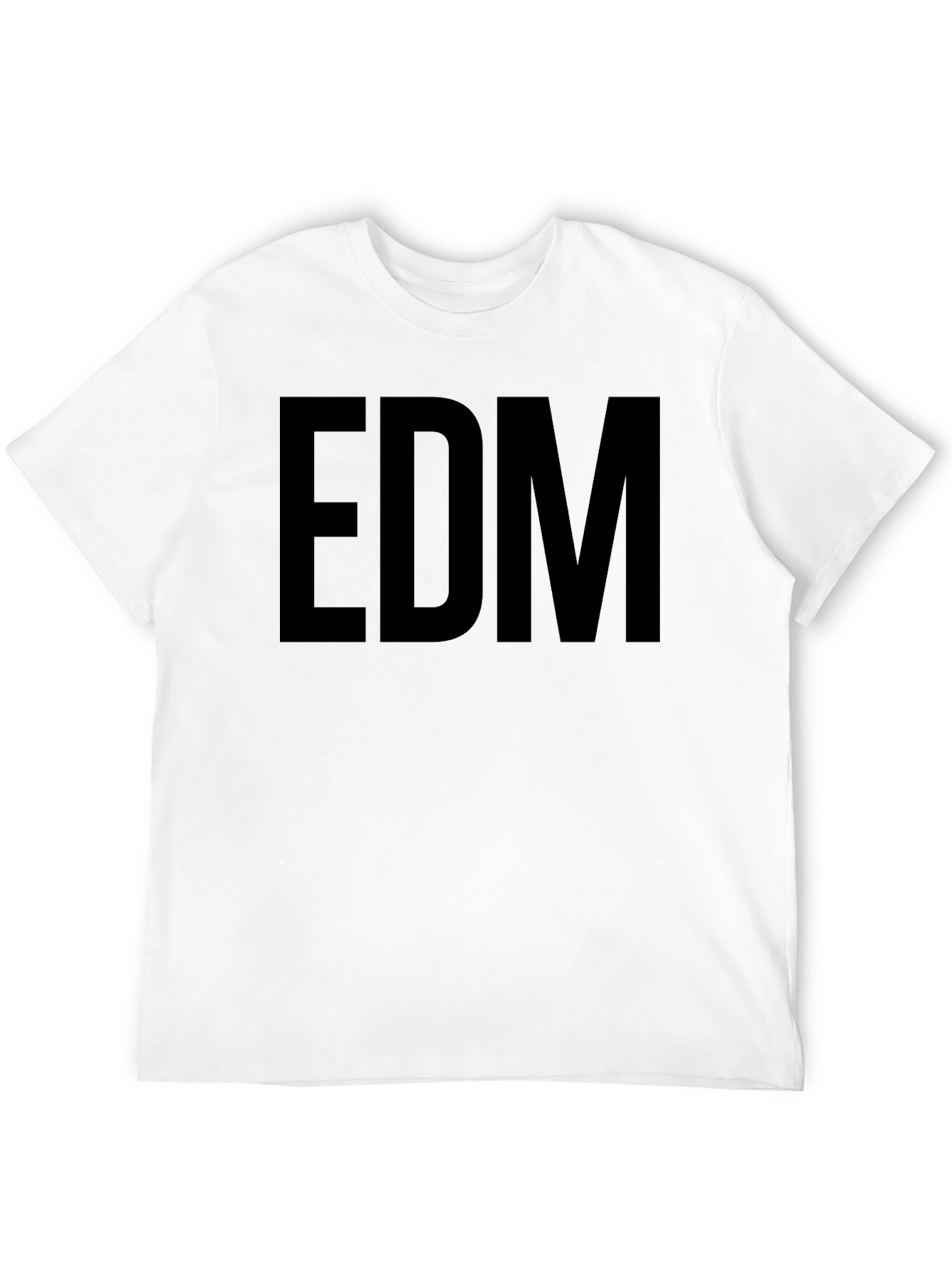 EDM Black T-Shirt - Electronic Dance Music Tee