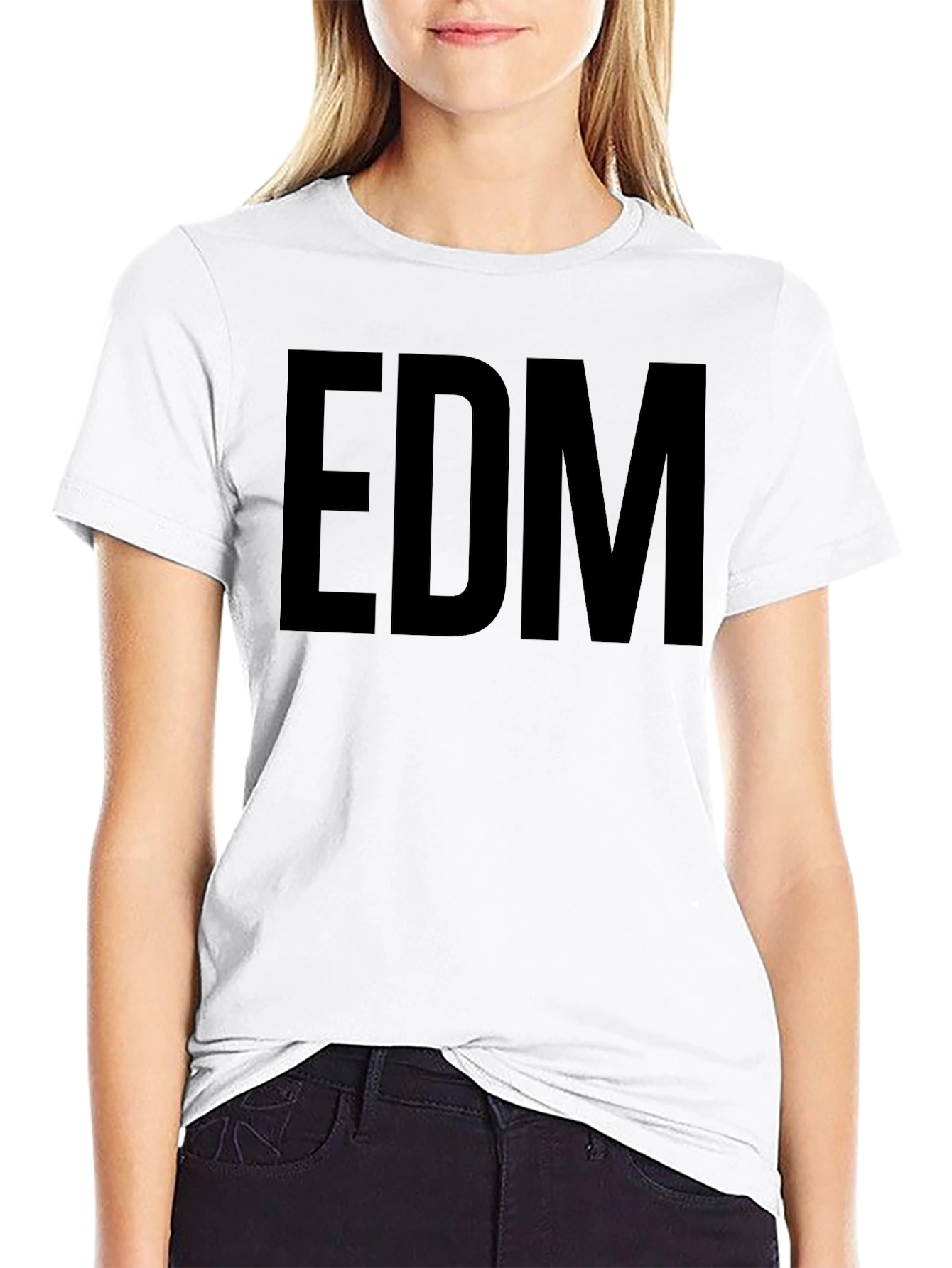 EDM Black T-Shirt - Electronic Dance Music Tee